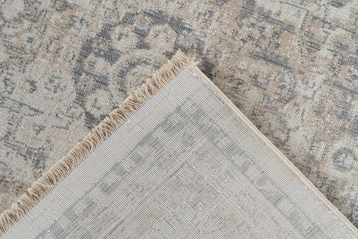 Teppich KAYOOM "Dilan 100", grau, B:160cm H:5mm L:230cm, Polyester, Teppiche, Teppich 3