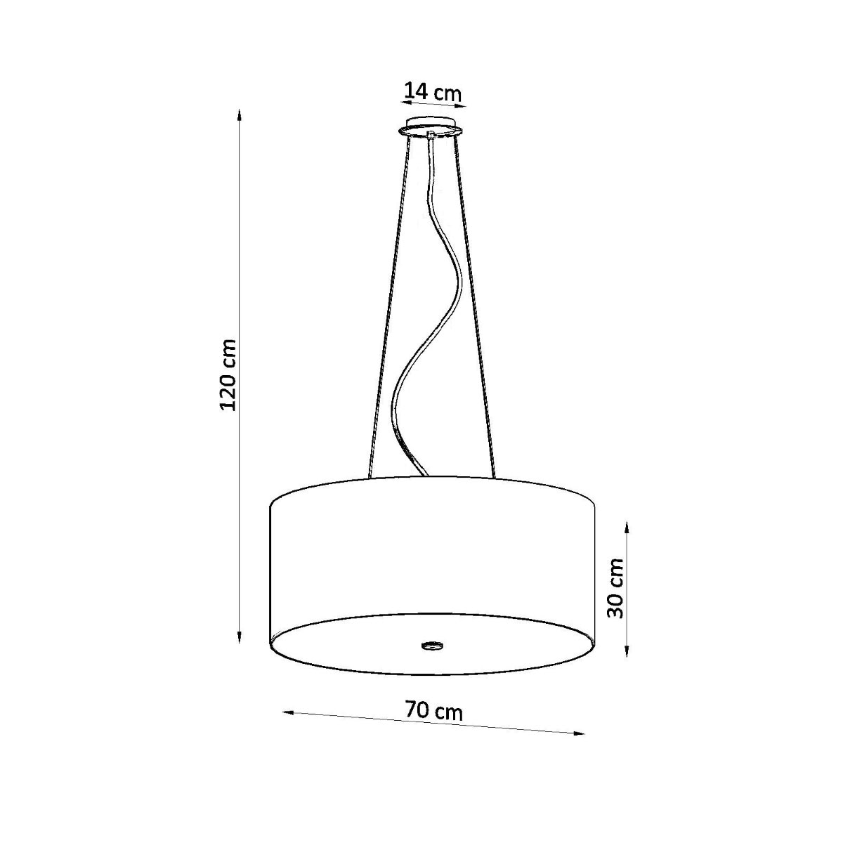 SOLLUX lighting Kronleuchter »OTTO«, 6 flammig, Leuchtmittel E27 | ohne Leuchtmittel, Slush -Einstellung