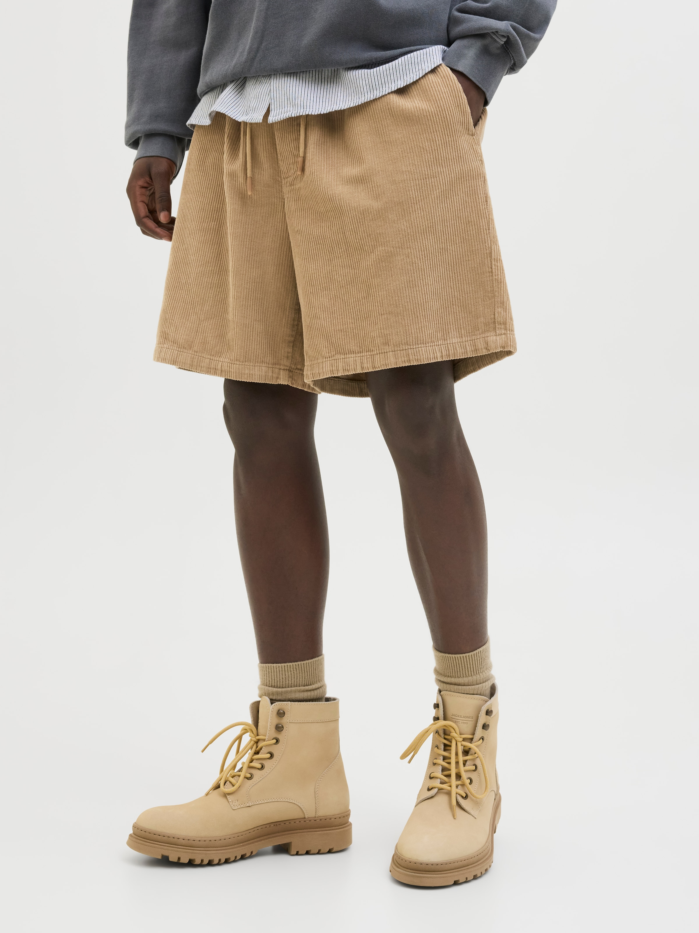 Jack & Jones Jogginghose "JPSTBILL CORDUROY JOGGER SHORTS SRT SN" günstig online kaufen