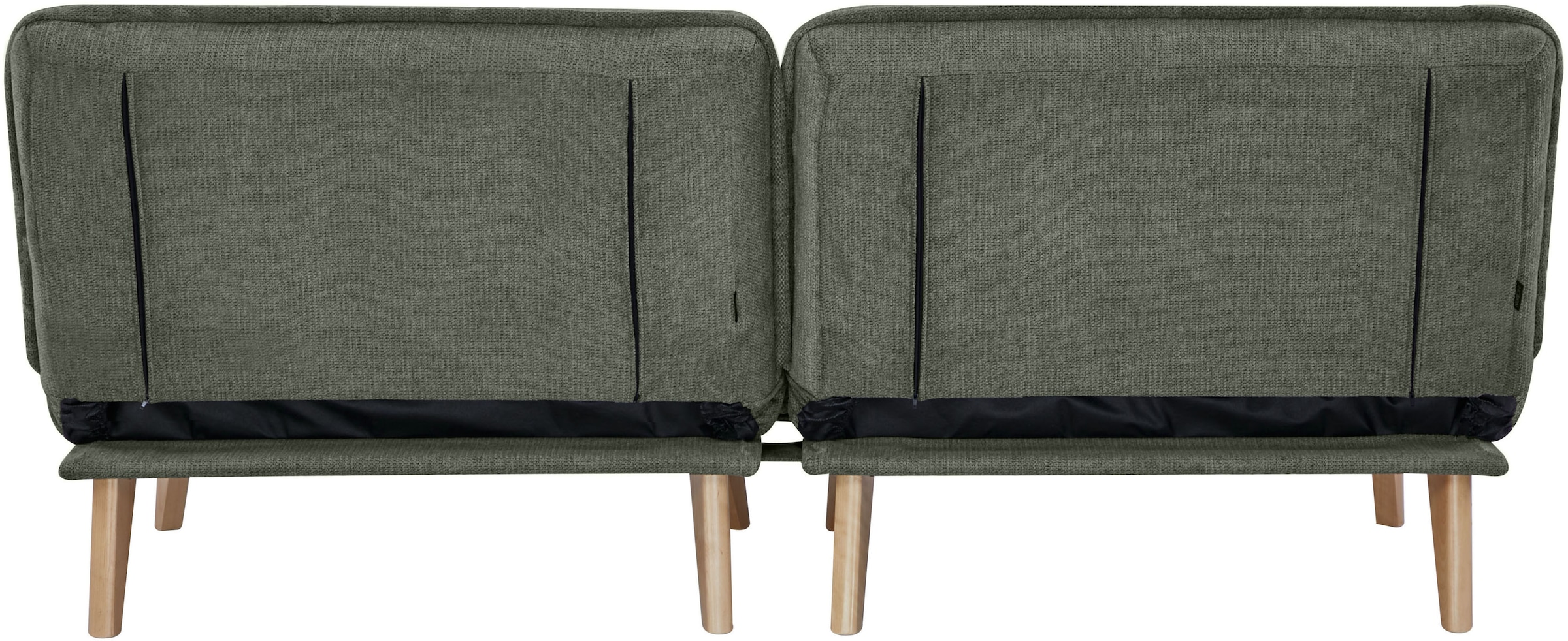 INOSIGN Sessel »DELANEY Schlafsofa, bestehend aus 2 Modulen, mit Schlaffunktion«, Bettsofa, Schlafsessel, Klappsofa, erweiterbar, in Webstoff