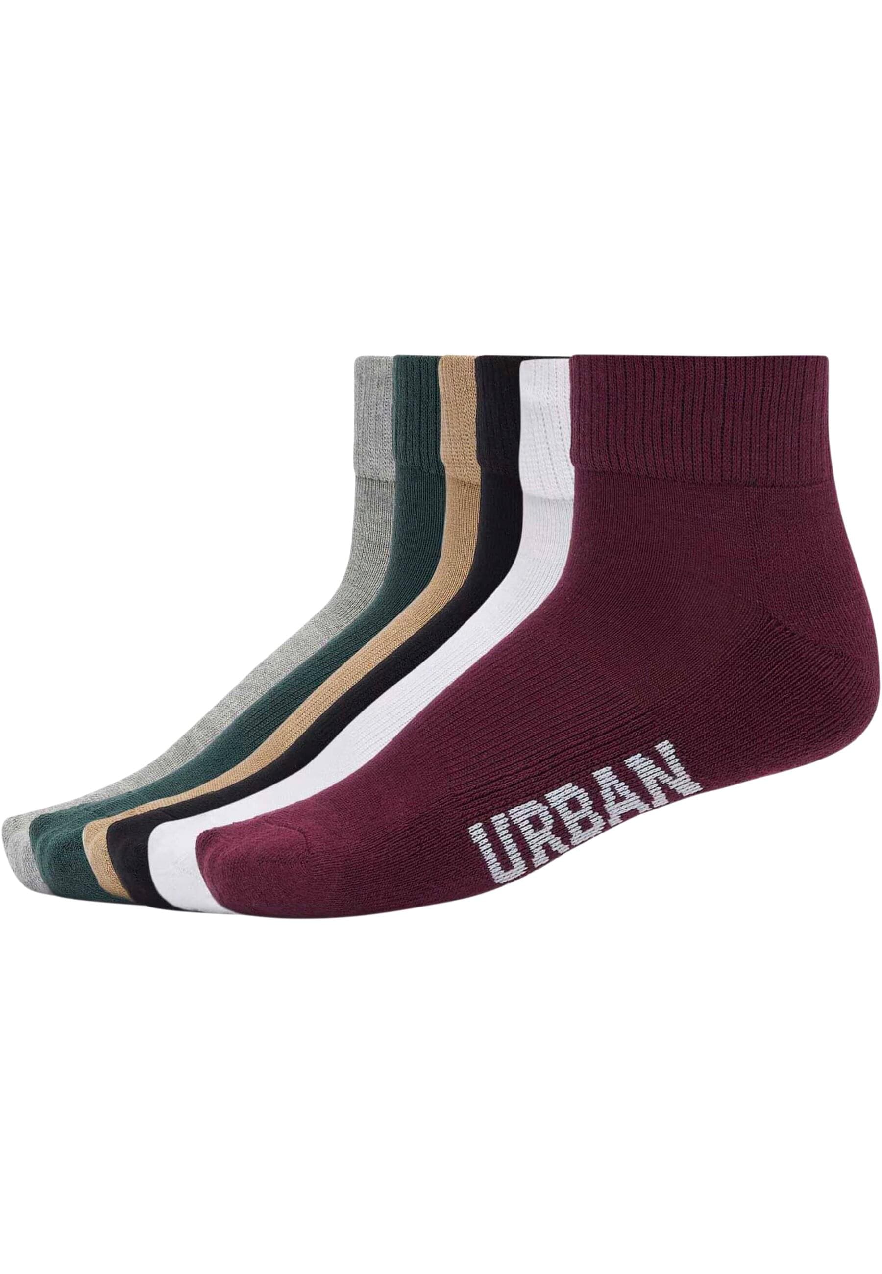 URBAN CLASSICS Basicsocken »Urban Classics Unisex High Sneaker Socks 6-Pack«, (1 Paar)