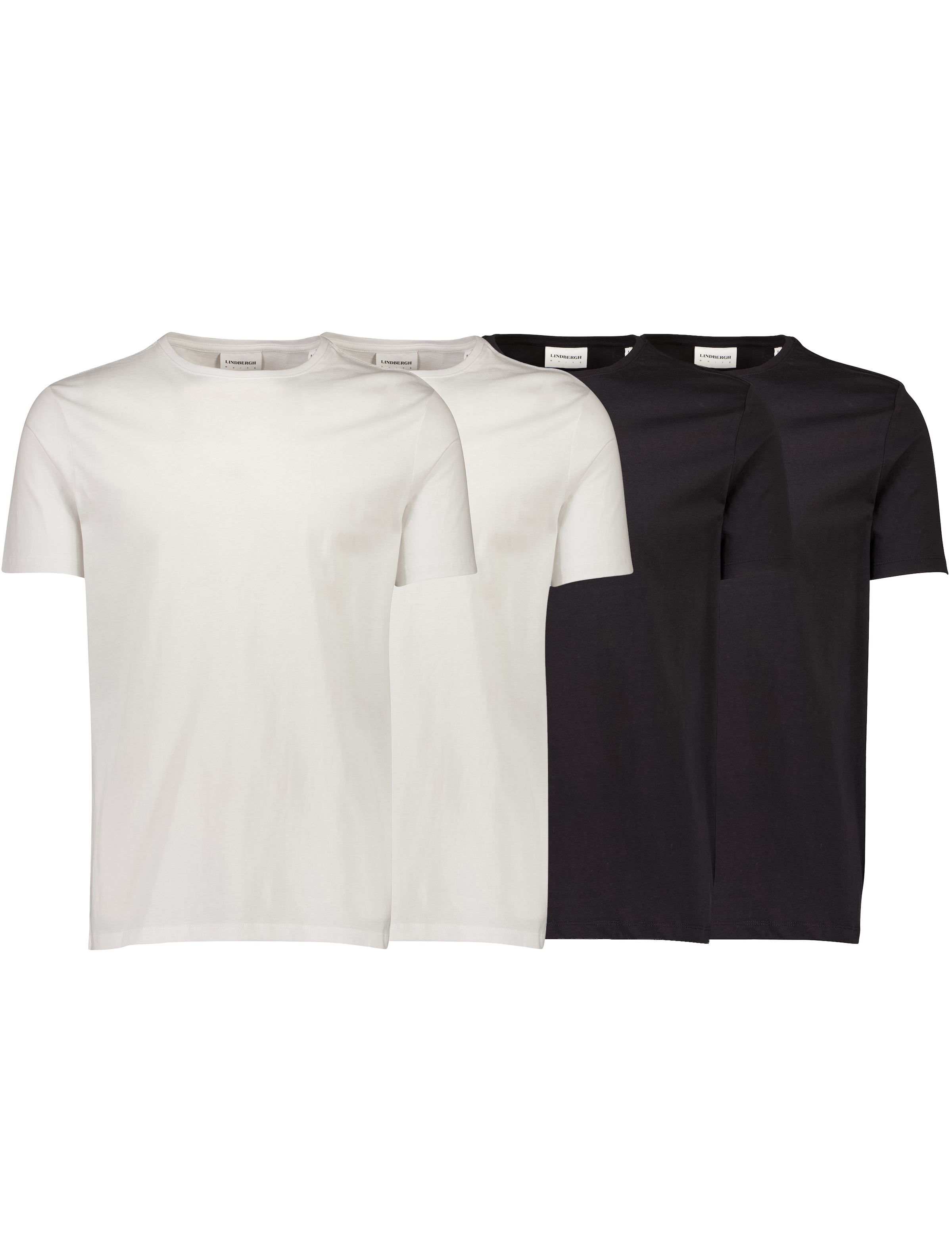 LINDBERGH T-Shirt Packung, 4 Stk. tlg. mit Rundhalsausschnitt im 4-er Pack günstig online kaufen