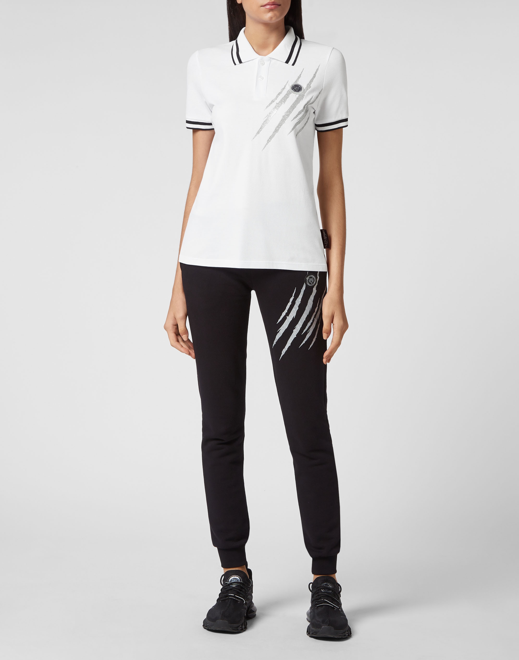 PLEIN SPORT Polo marškinėliai »Scratch«