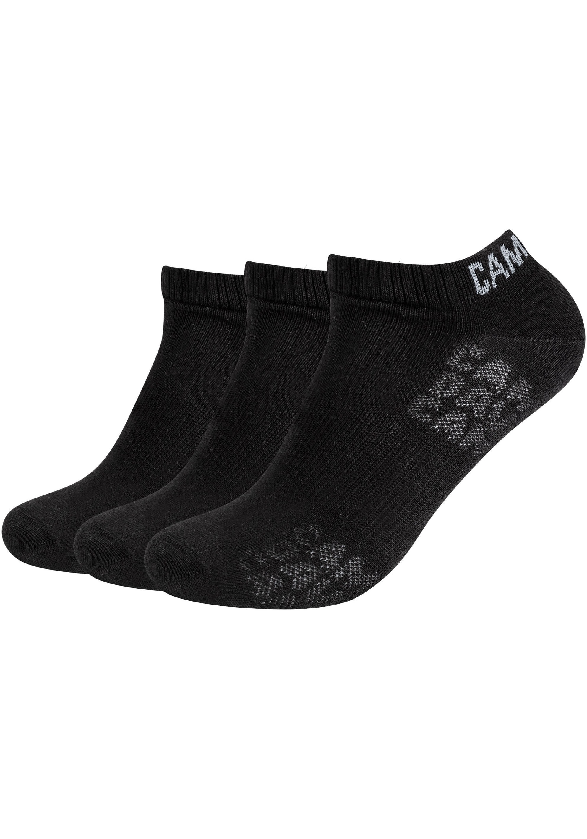 CAMP DAVID Kurzsocken »mesh ventilation«, (6 Paar), mit dezentem Markenlogo