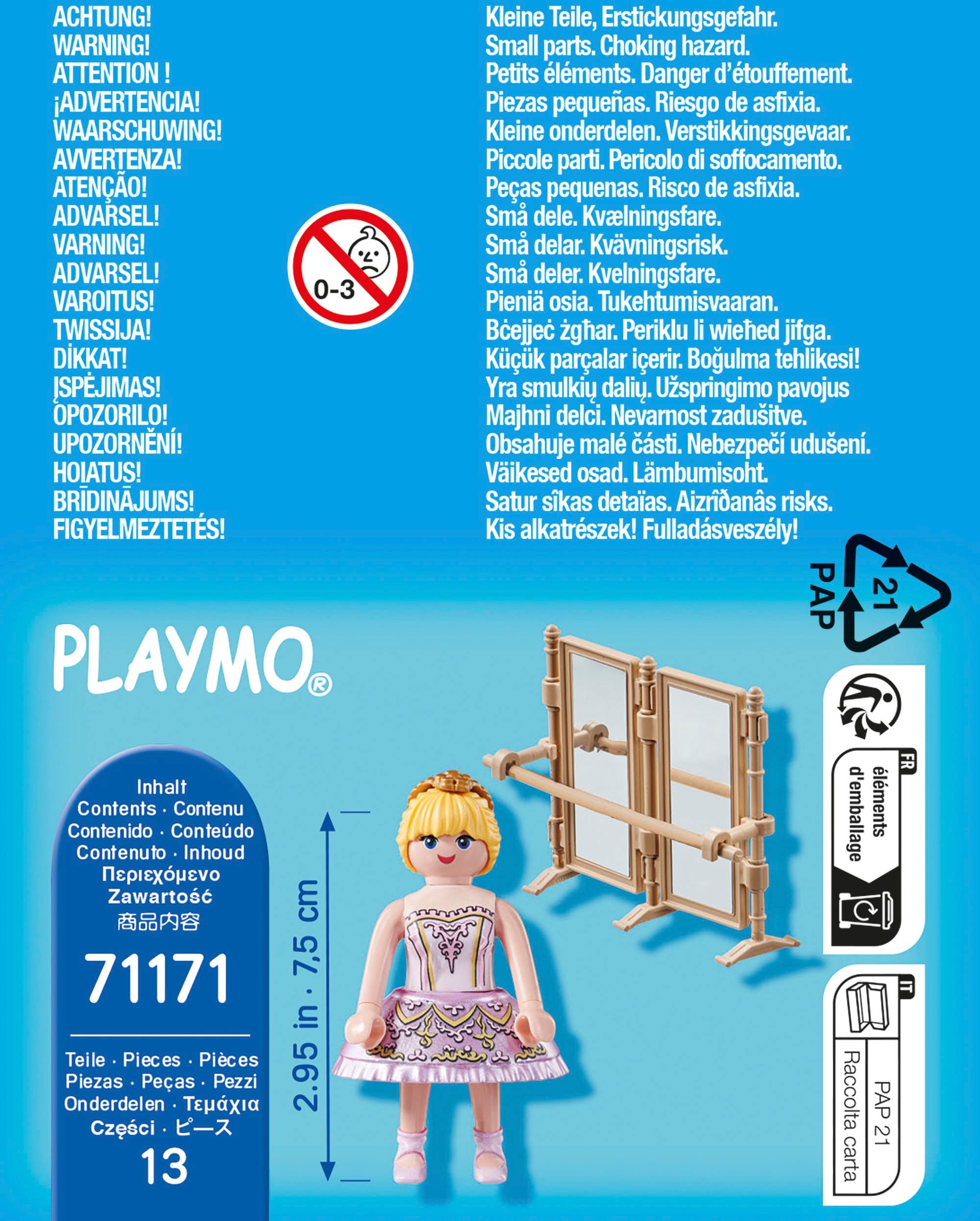 Playmobil® Konstruktions-Spielset »Ballerina (71171), Special Plus«, (13 St.), Made in Europe