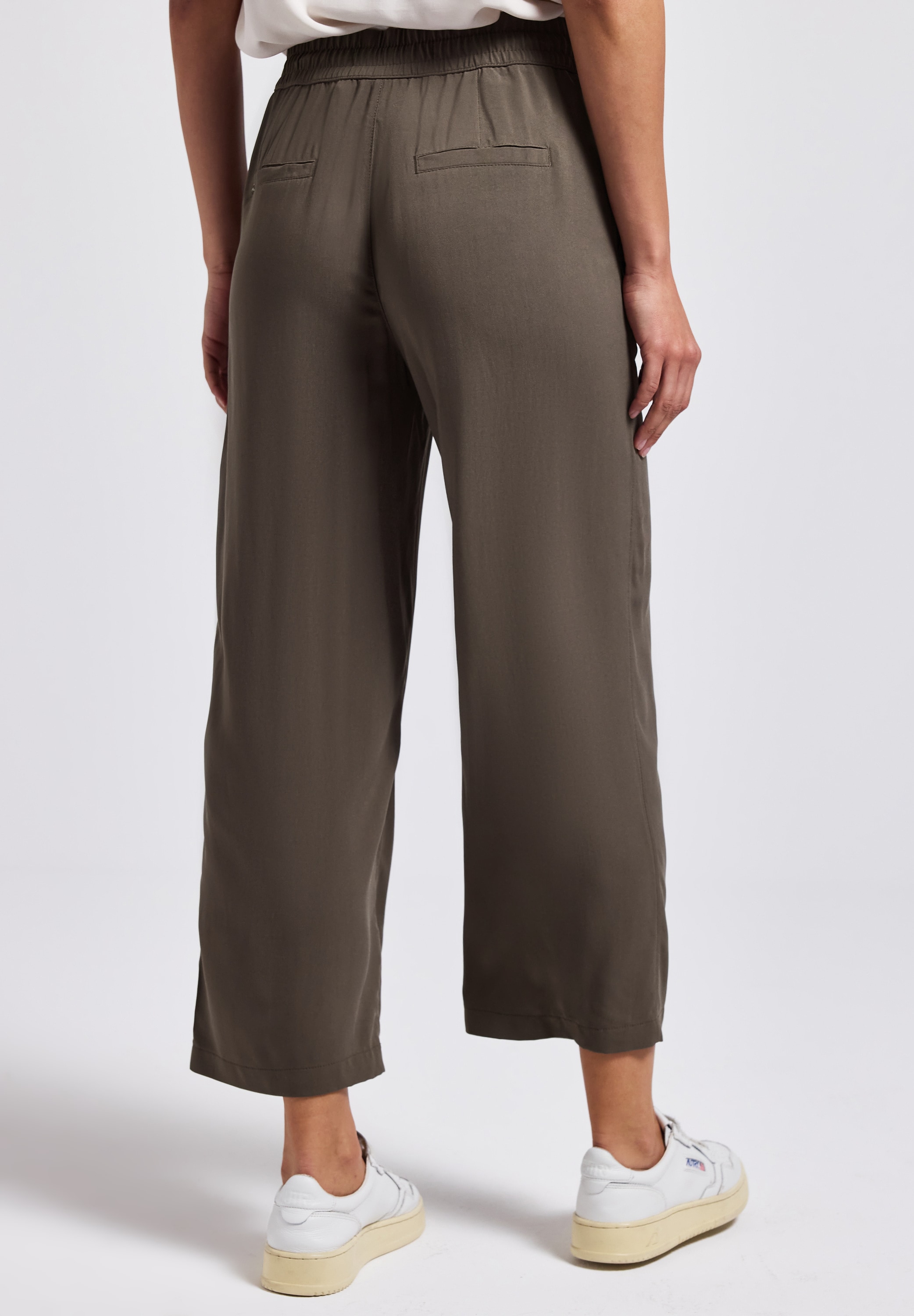 STREET ONE Stoffhose, High Waist