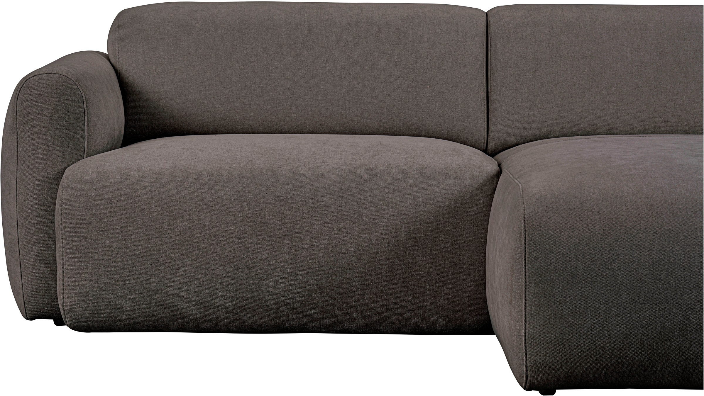 andas Ecksofa »Myrland«, Breite 232 cm, Chenille, Easy Clean Stoff, mit Kaltschaum