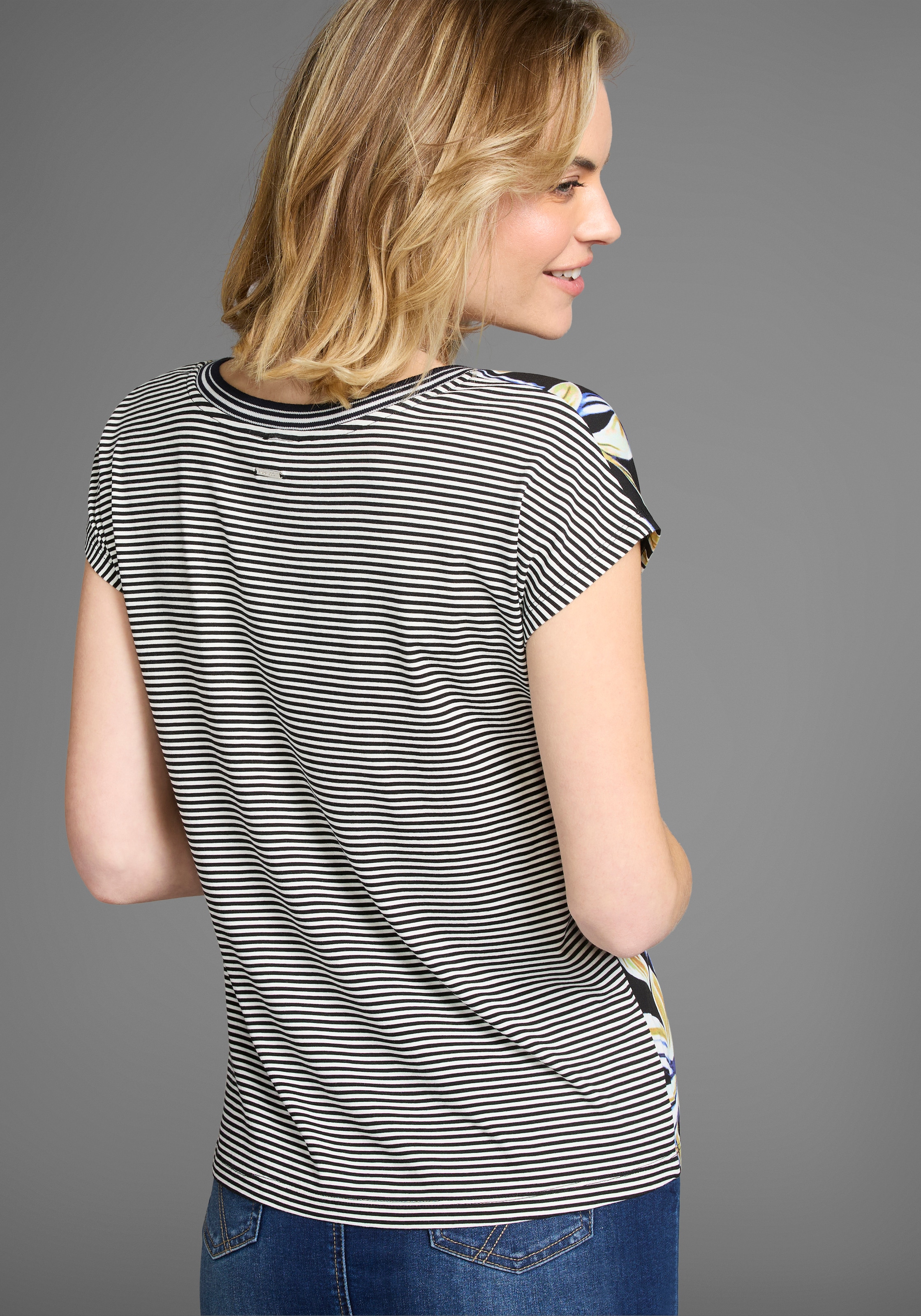 Laura Scott Shirtbluse, im modischen Mustermix - geblümt & gestreift - NEUE KOLLEKTION