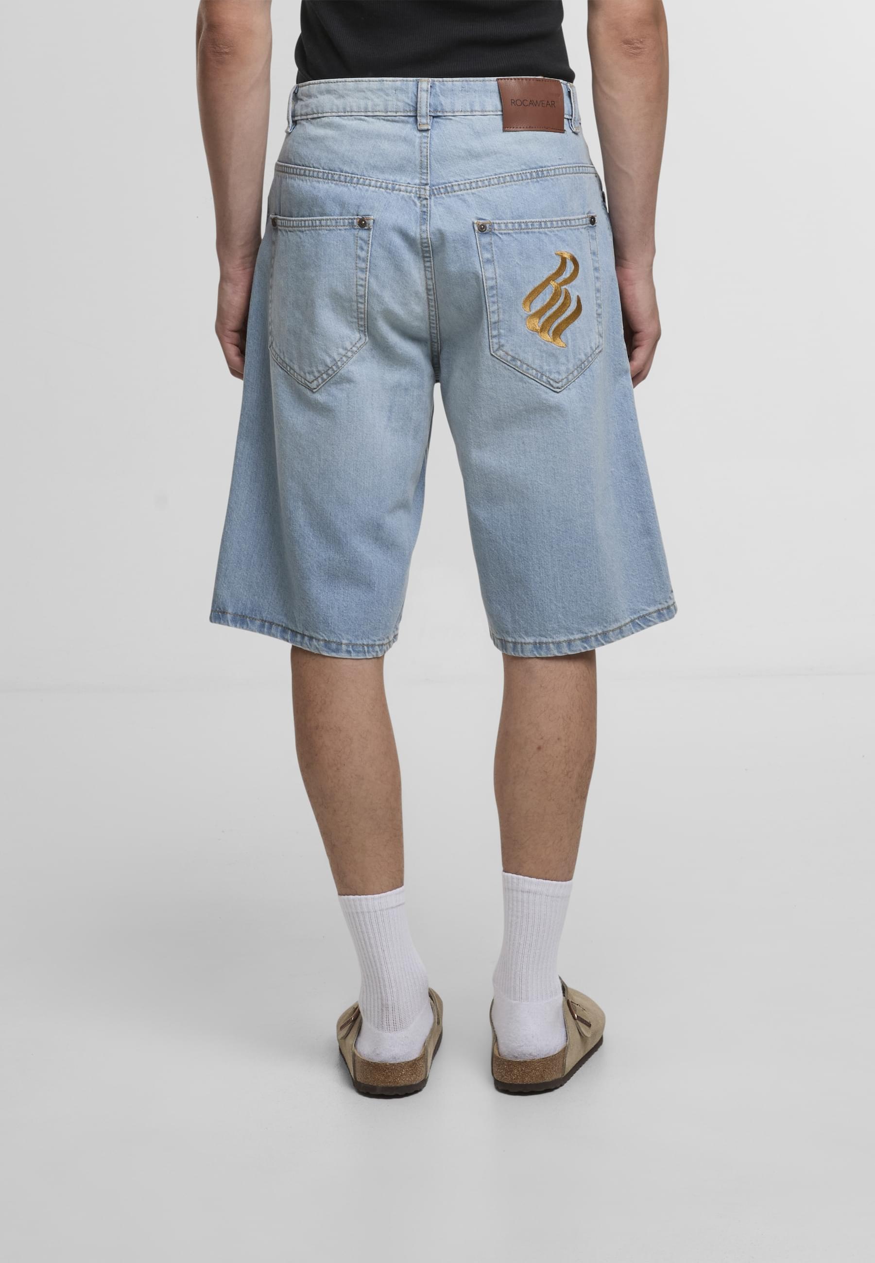 Rocawear Stoffhose »Rocawear Herren Rocawear FRI Baggy Fit Jeansshort«, (1 tlg.)