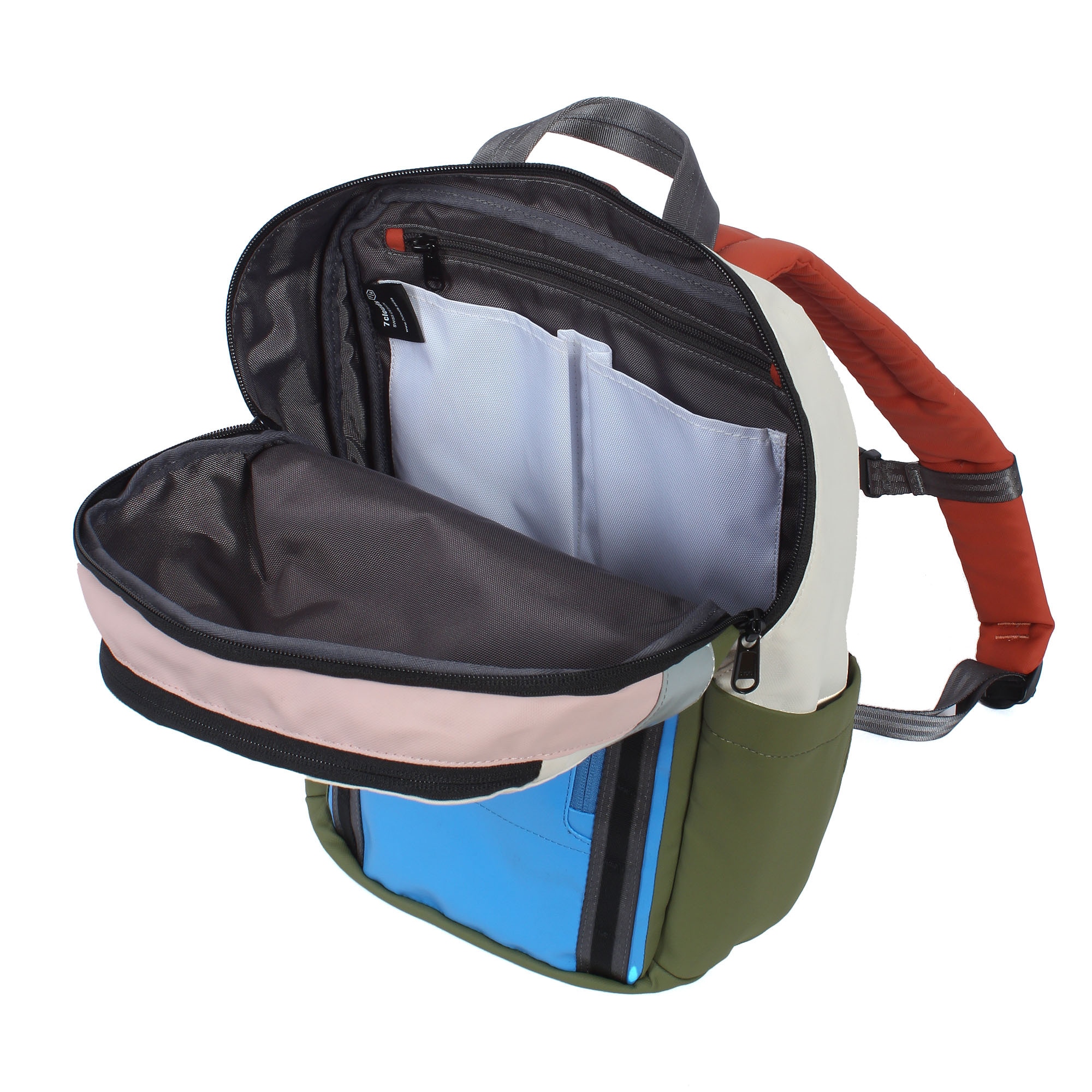 7clouds Cityrucksack »Tike 7.1«, mit recyceltem PET