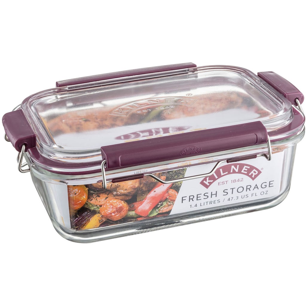 KILNER Frischhaltedose, (Set, 1 tlg.)