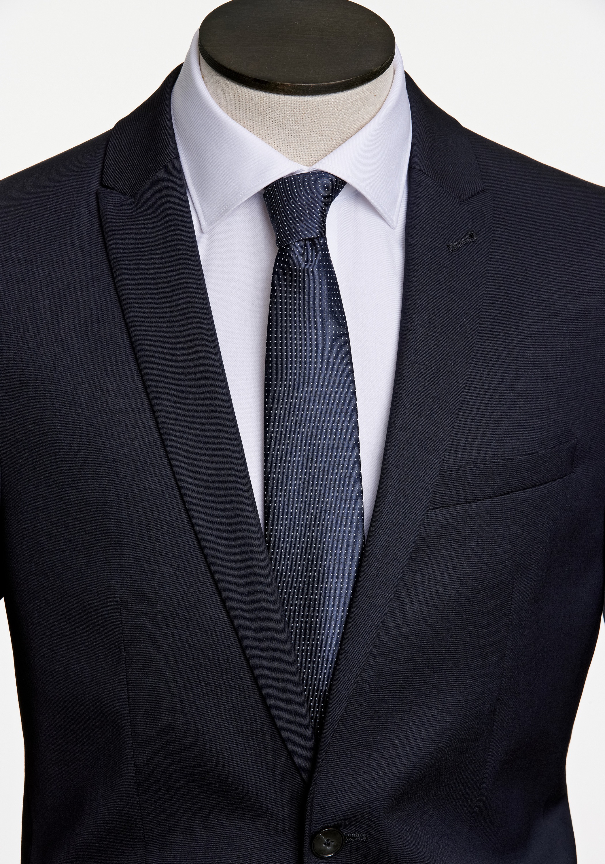 LINDBERGH Herren Krawatte "Krawatte", blau, Kunstfaser, Krawatten