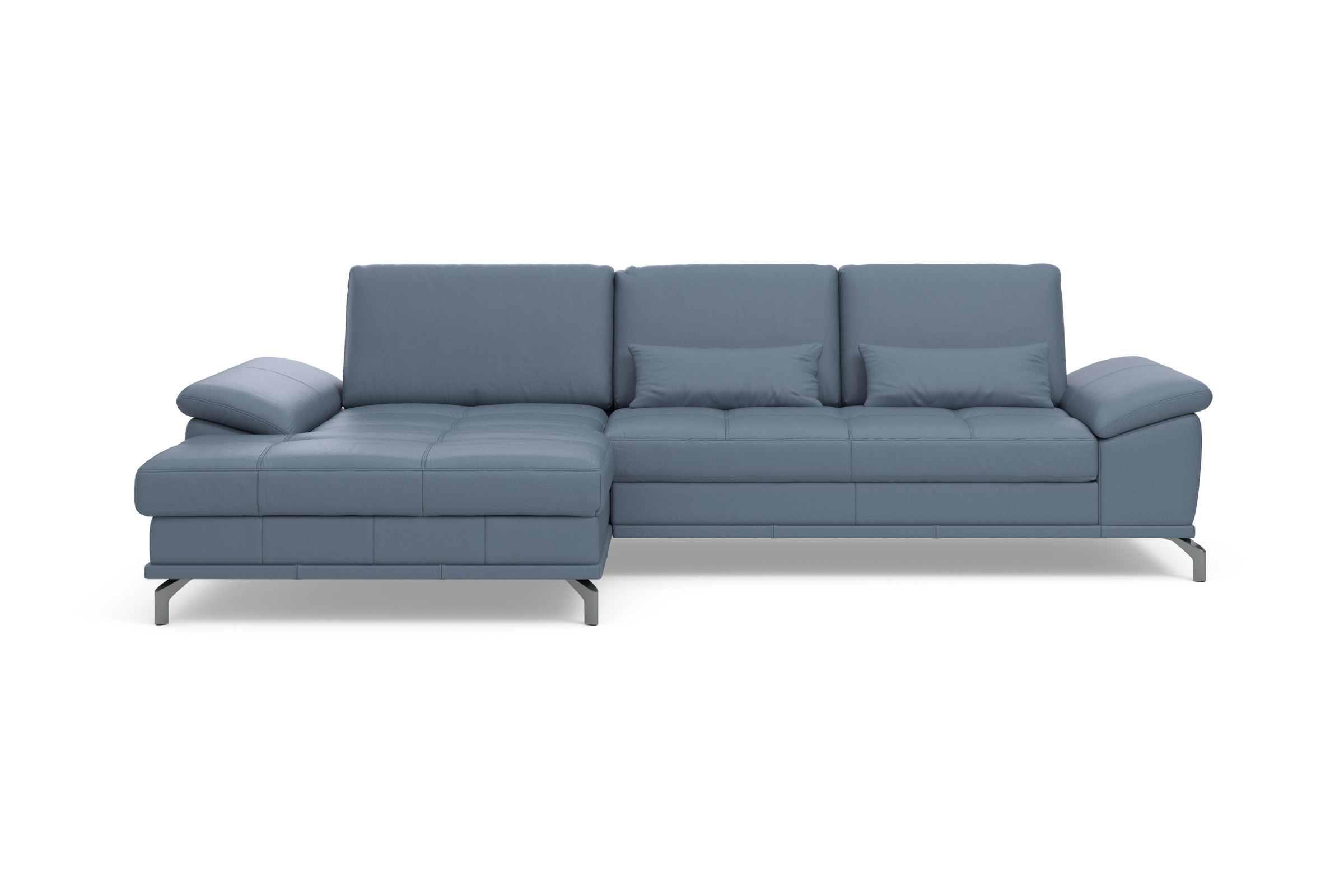 PLACES OF STYLE Ecksofa "Costello L-Form, B: 301 cm mit Sitztiefen-, Armtei günstig online kaufen