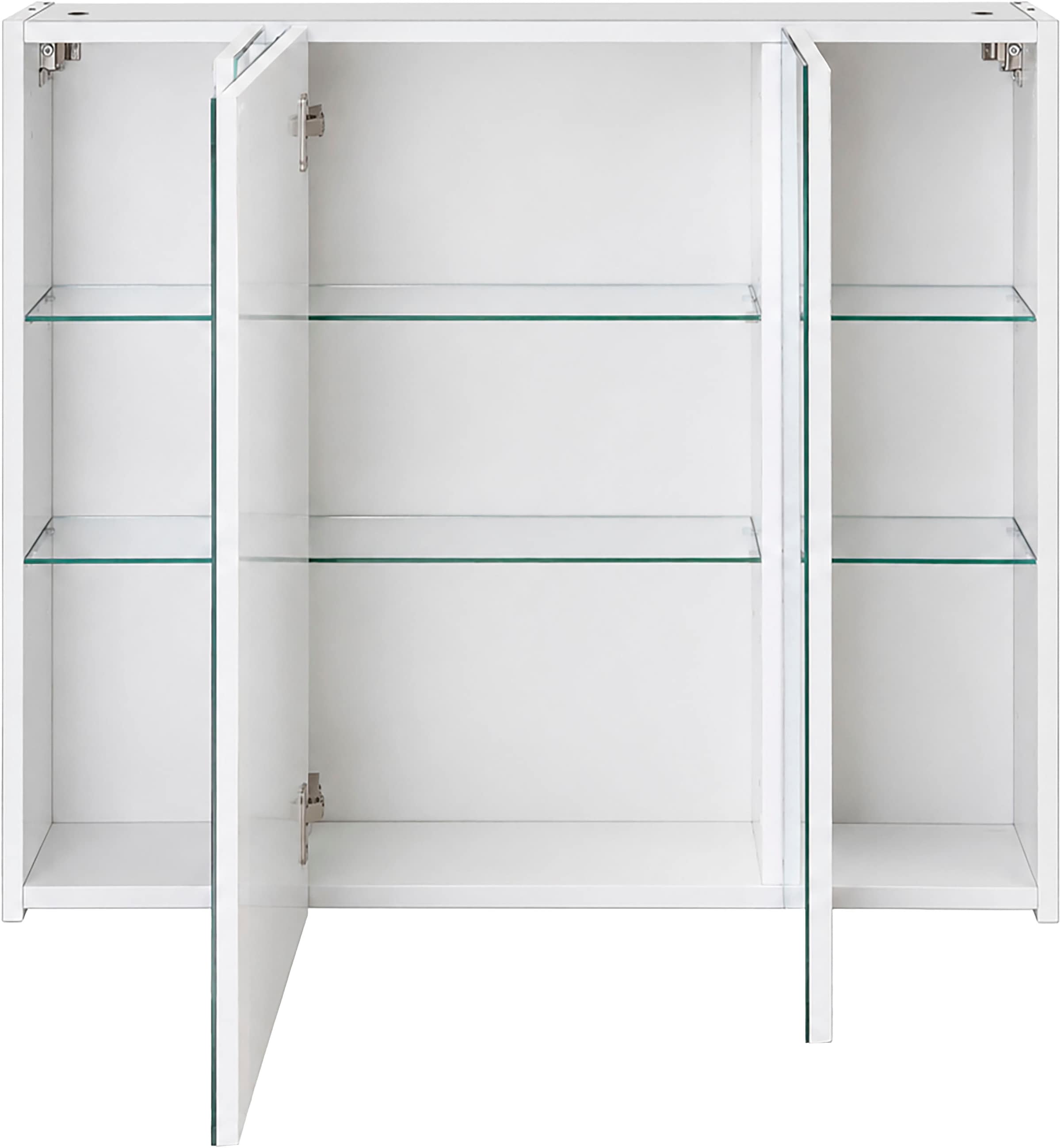 Schildmeyer Spiegelschrank »Basic, Spiegelschrank, Made in Germany, B: 80 cm« Solide Verarbeitung - Dieses Produkt ist in Deutschland gefertigt