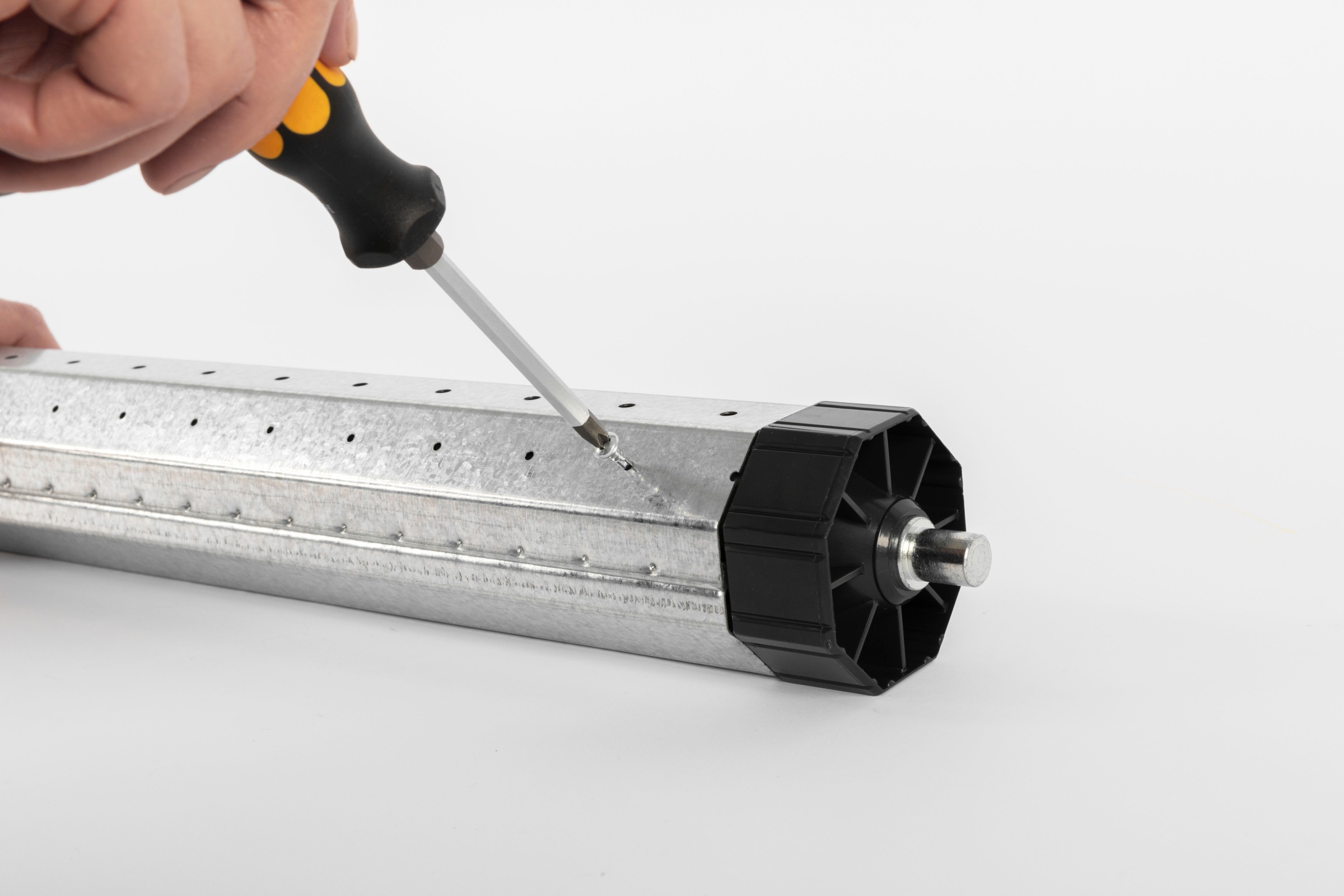 SCHELLENBERG Walzenhülse »Mini für 40 mm Achtkantwellen« Set, 1 Stk. tlg. Rollladenzubehör zur Verbindung von Rollladenwelle und Wandlager