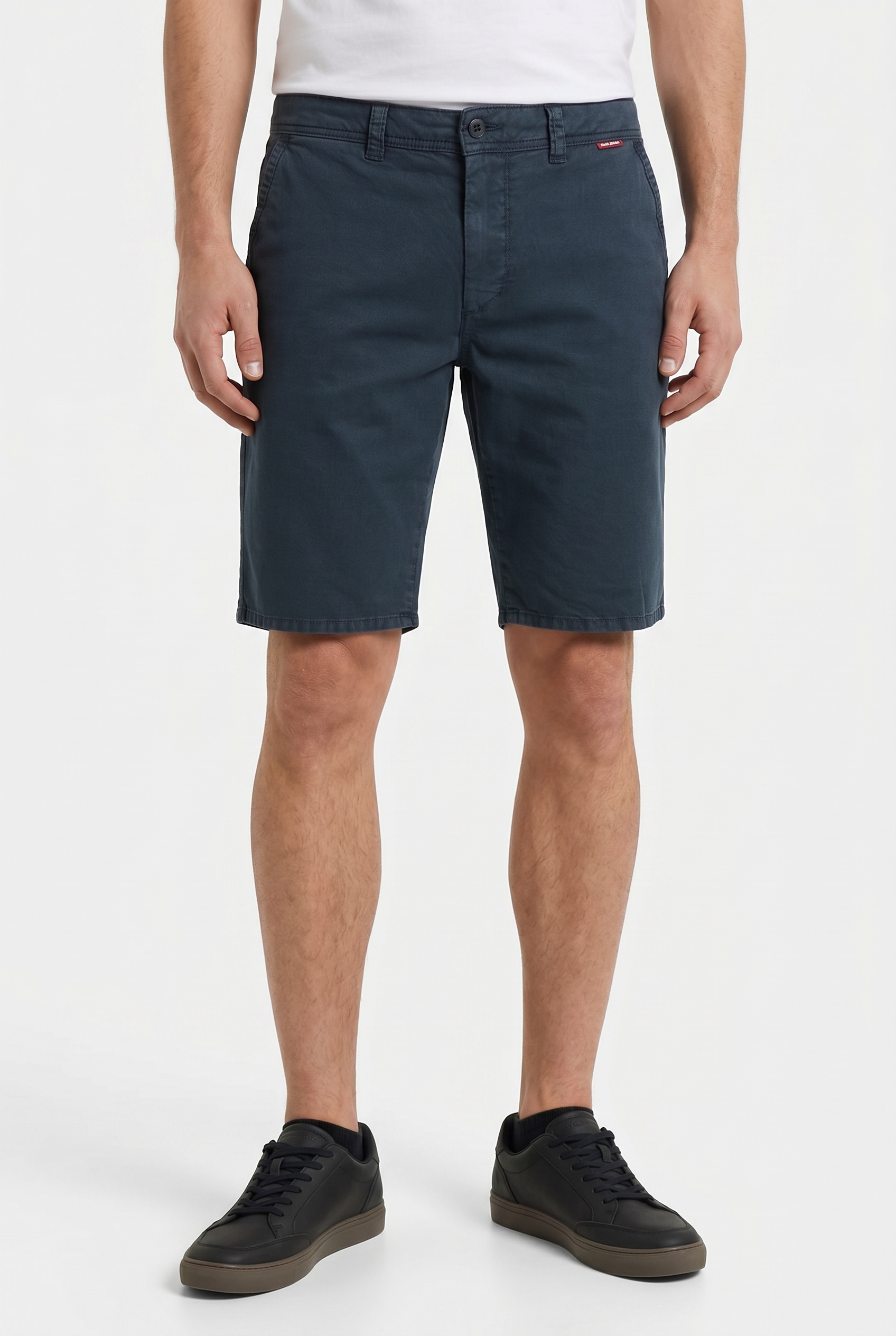 MAC Bermudas "Liam Bermuda" in gewaschener Optik, Twillqualität