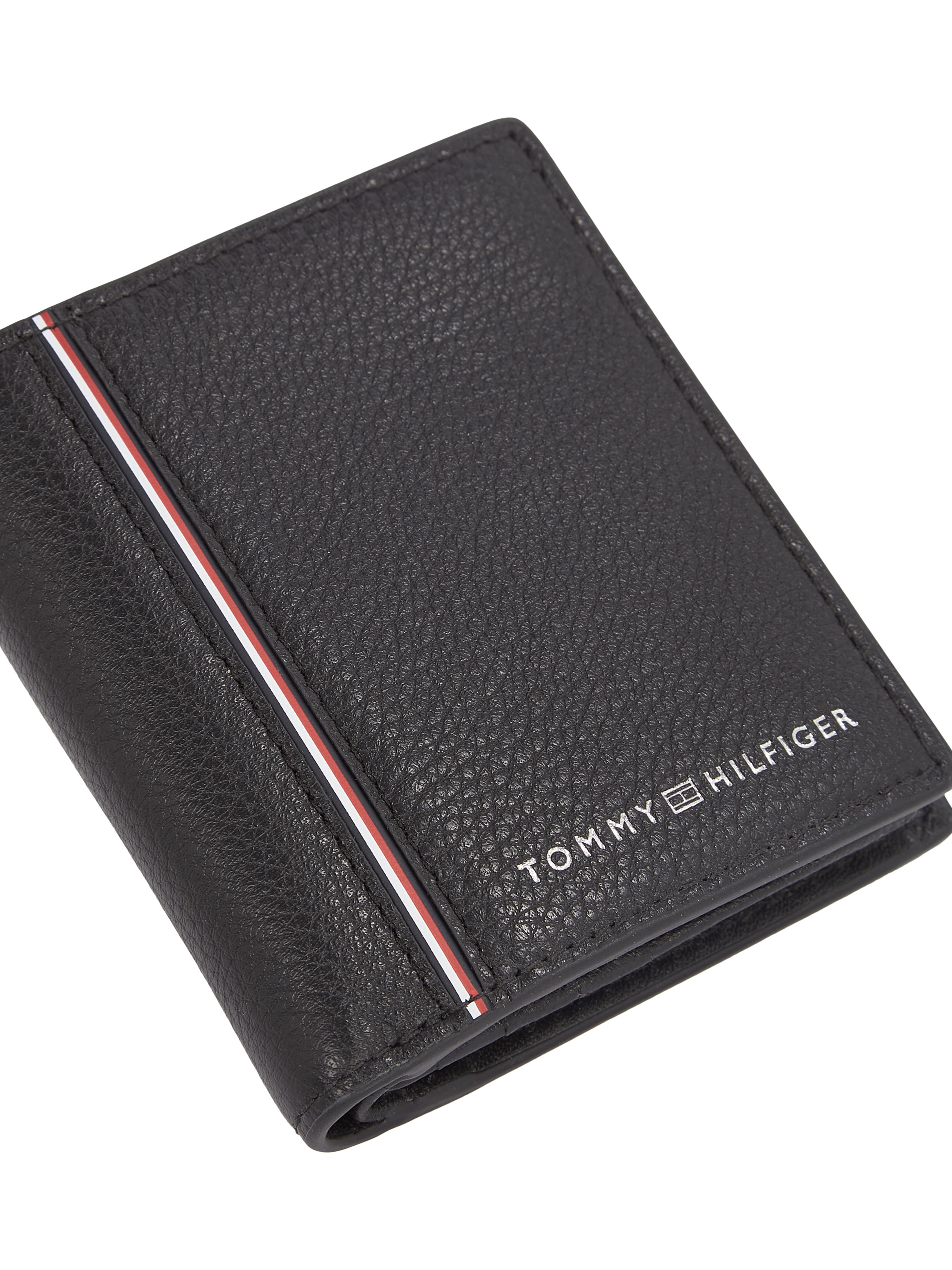 Tommy Hilfiger Geldbörse »TH CORP TRIFOLD«, Men Geldbeutel, Portemonnaie mit Logoschriftzug