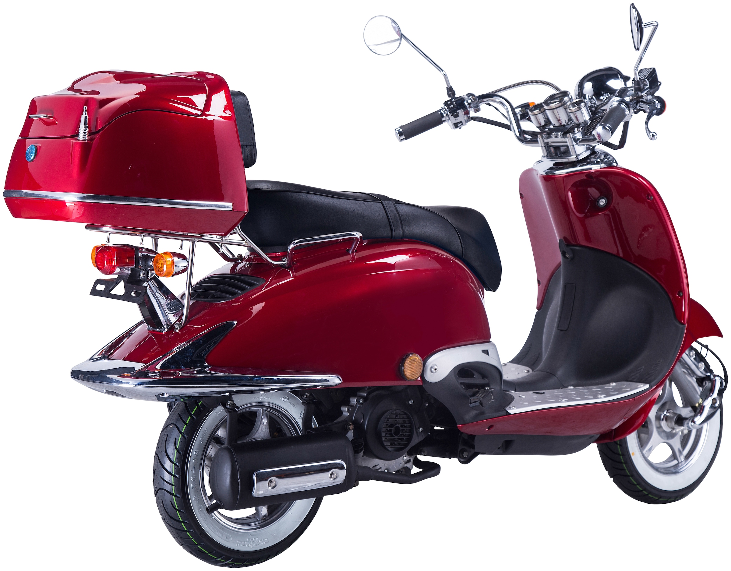 GT UNION Motorroller 125 cm³, auf | Topcase 85 km/h, PS, online Euro kaufen mit Rechnung (Set), »Strada«, 5, BAUR 8,6