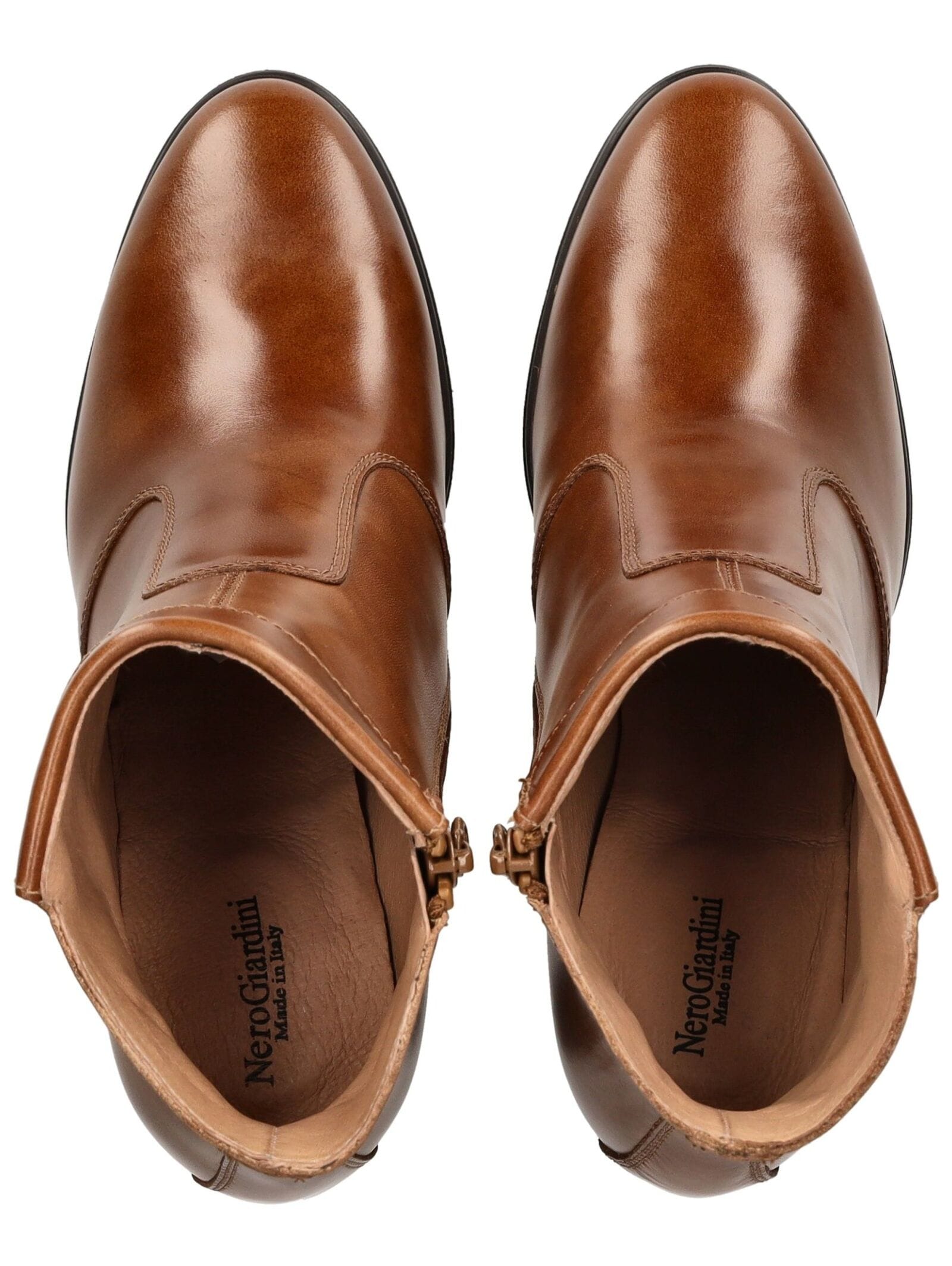 Nero Giardini High-Heel-Stiefelette »Nero Giardini Stiefelette Leder«
