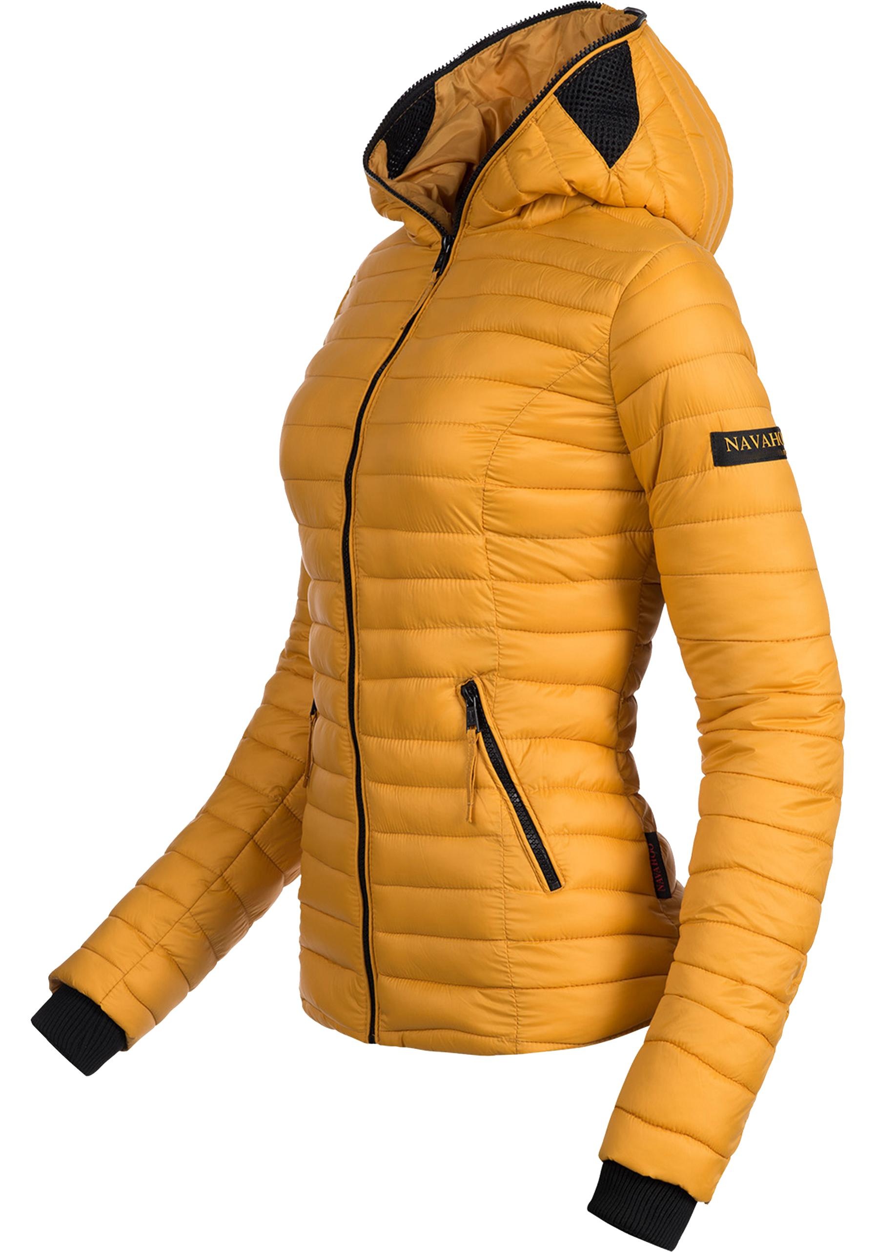 Navahoo Steppjacke "Kimuk" mit Kapuze leichte Übergangsjacke mit Kapuze günstig online kaufen