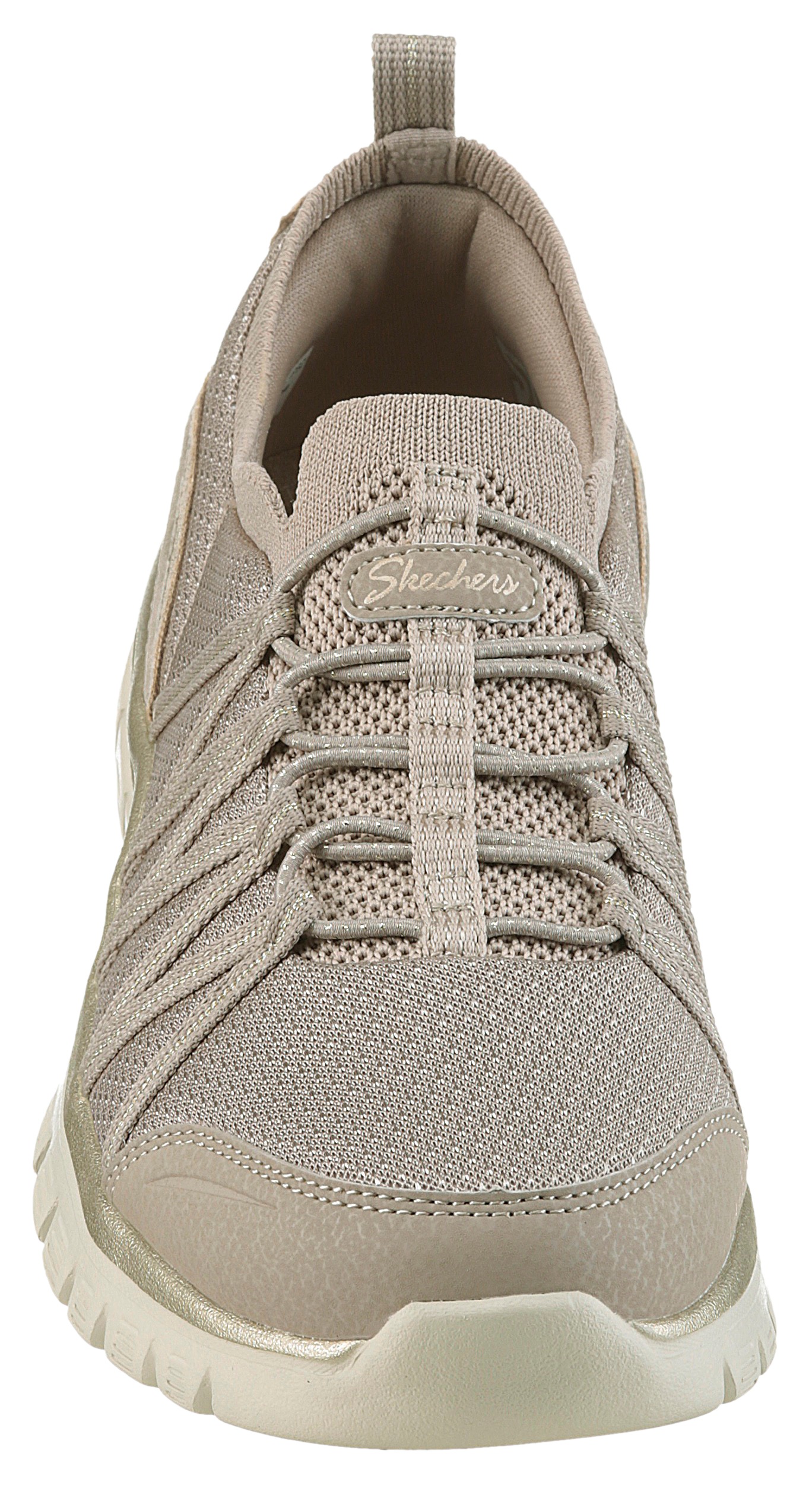 Skechers Slip-On Sneaker »GRACEFUL-PURECRUSH«, Freizeitschuh mit elastischem Einstieg