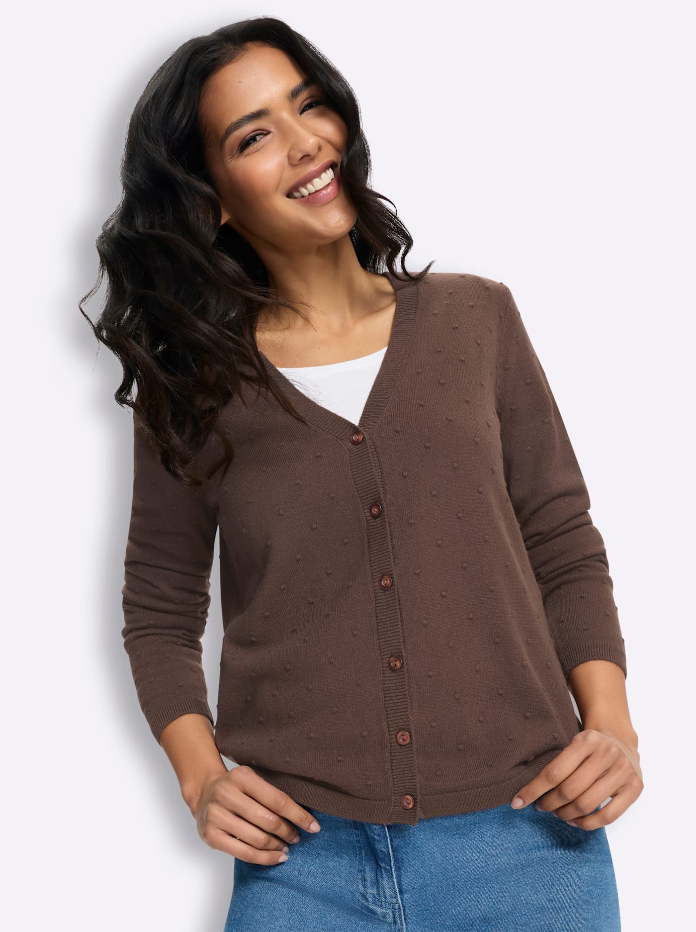 Classic Basics Strickjacke