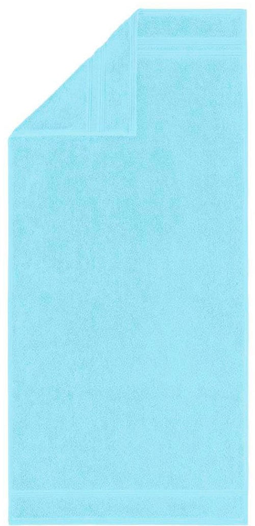 Egeria Handtücher "Manhatten Gold" Uni Programm mit Streifenbordüre, reine günstig online kaufen