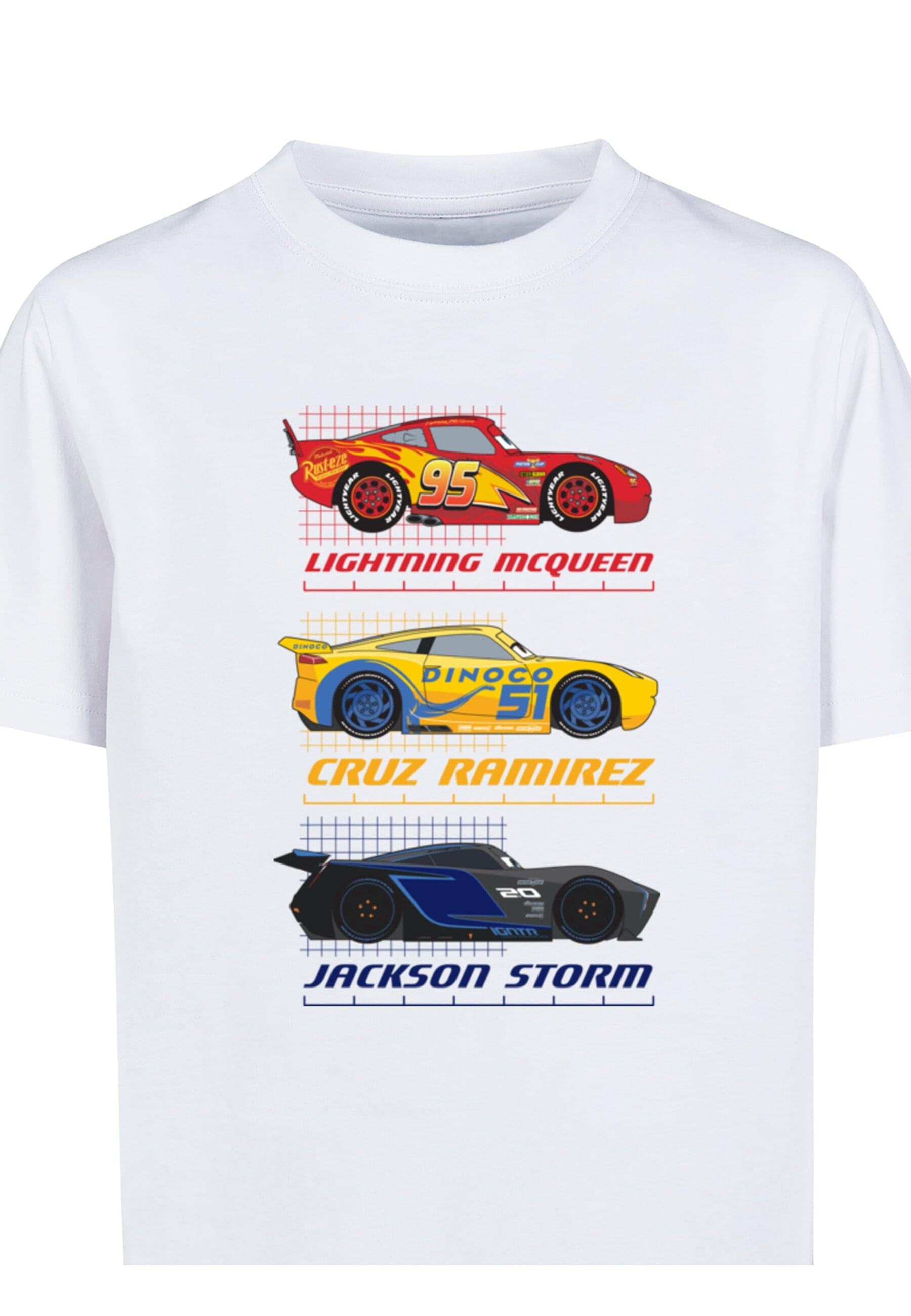ABSOLUTE CULT T-Shirt »ABSOLUTE CULT Herren Kids Cars - Racer Profile T-Shirt«, (1 tlg.)