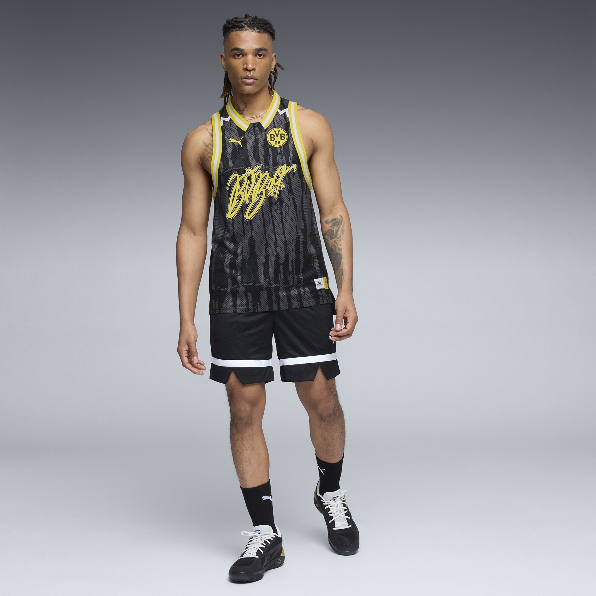 Thumbnail - PUMA Trainingsshirt "PUMA HOOPS x Borussia Dortmund Trikot Herren"