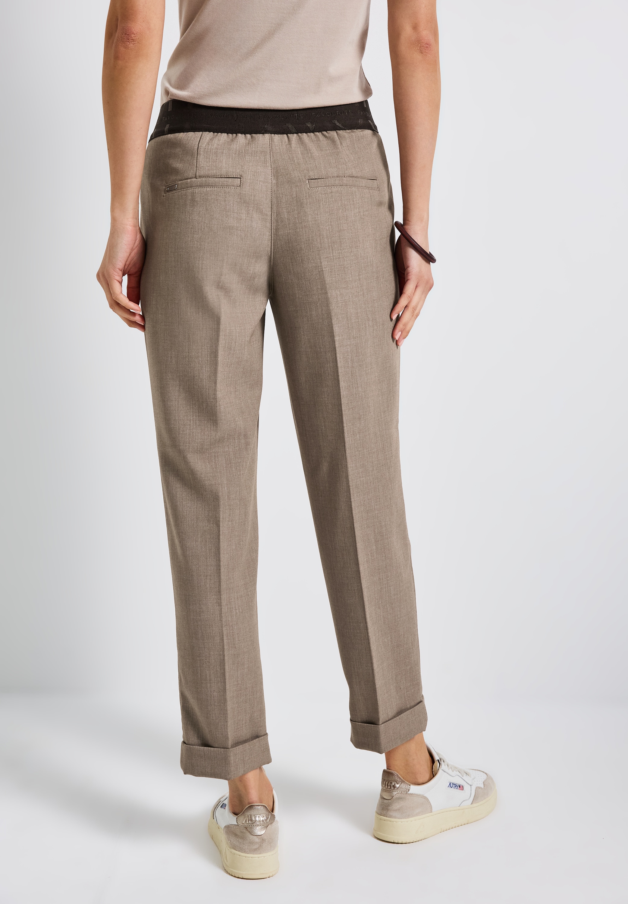 STREET ONE Chinohose, Middle Waist