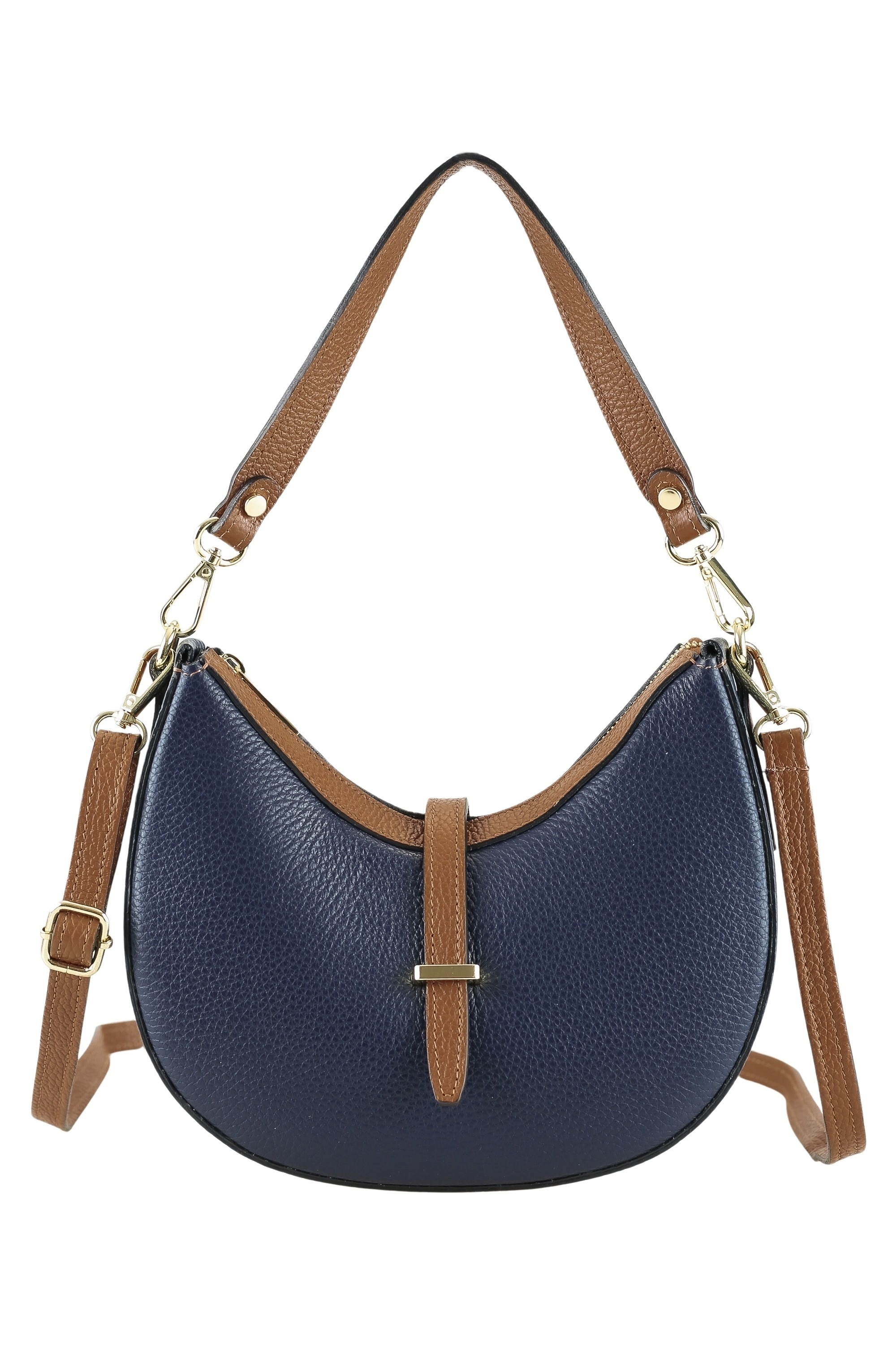 COLLEZIONE ALESSANDRO Schultertasche »OceanDrop«, aus Leder, Made in Italy