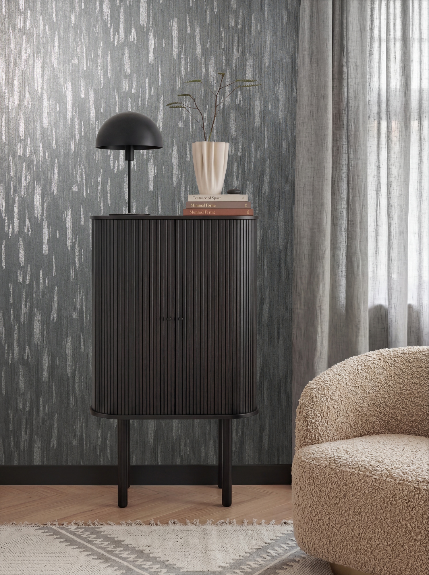 A.S. Création Vliestapete »Trend Spectrum Stripes – Elegante Streifenstruktur Vliestapete« Streifen | Strukturmuster | gestreift strukturiert Elegante Streifenstruktur mit mattem Muster und glänzendem Grund