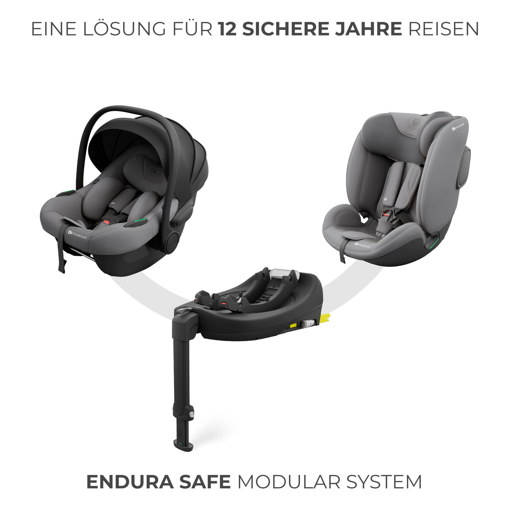 Kinderkraft Babyschale »I-LITE mit ENDURA SAFE FX Basis«