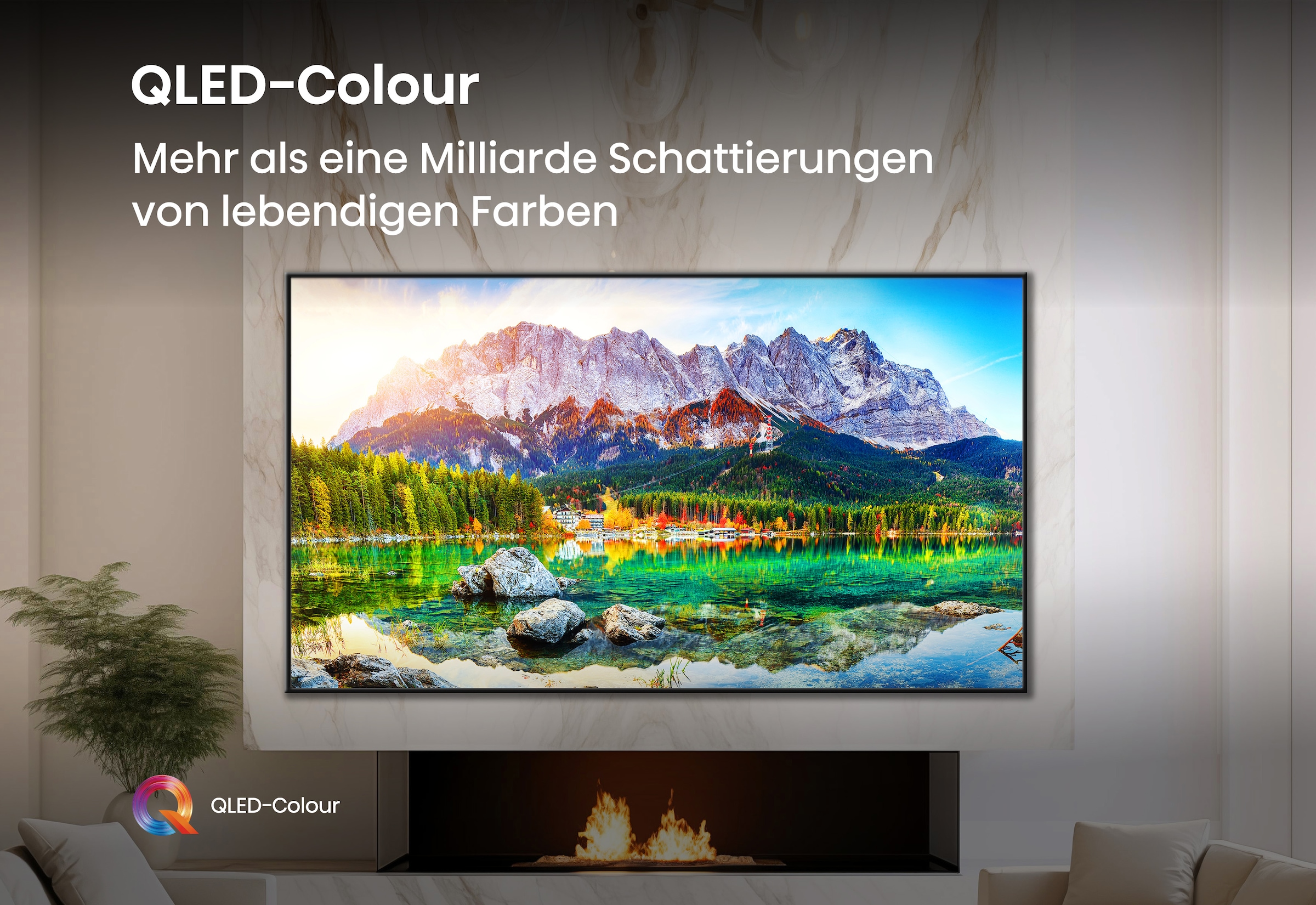 Hisense QLED Mini LED-Fernseher »75E89Q« 189 cm/75 ″ Smart-TV 4K UHD MiniLED Smart TV