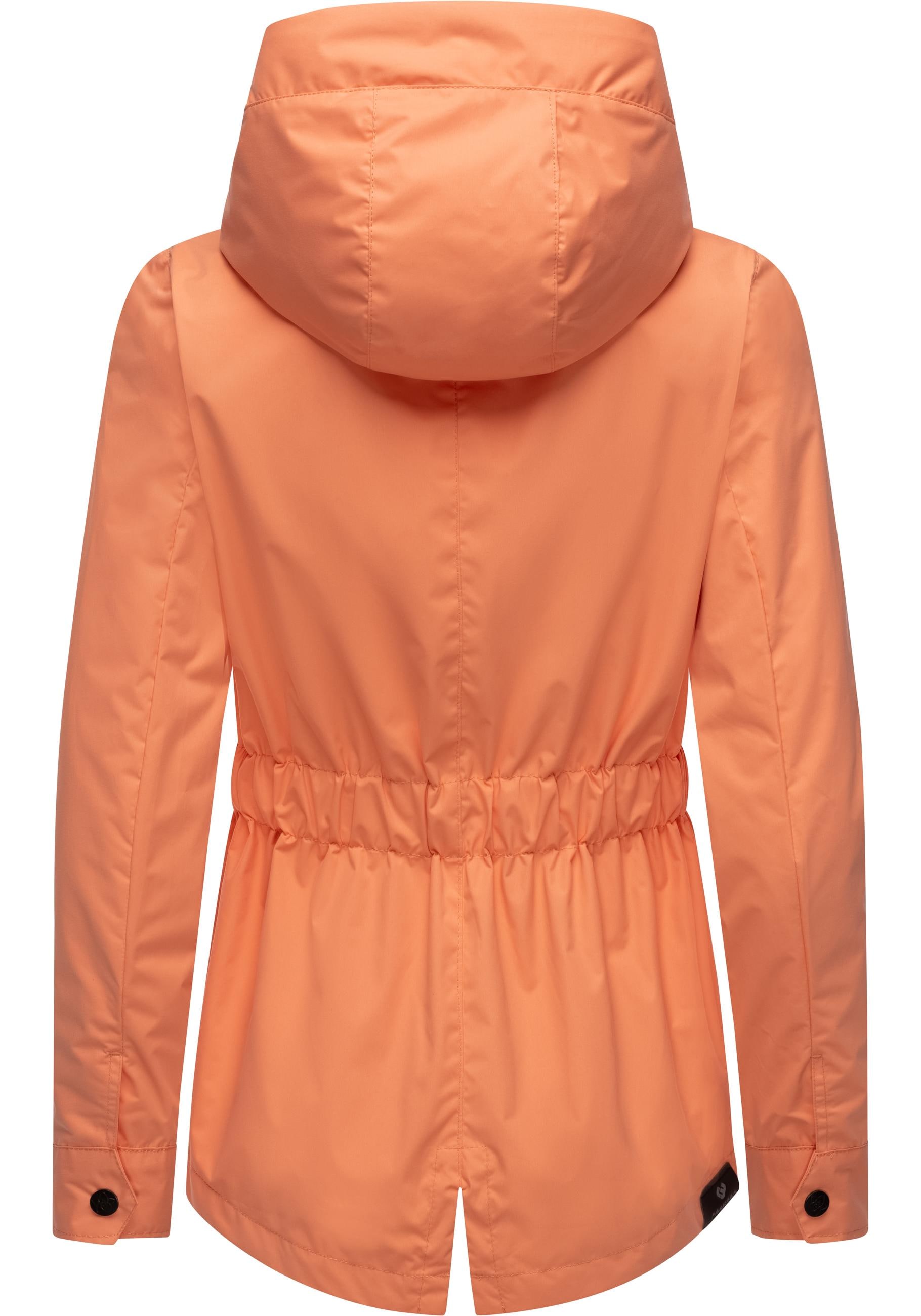 Ragwear Outdoorjacke »Monade Übergang«, mit Kapuze, stylische Übergangsjacke mit großer Kapuze