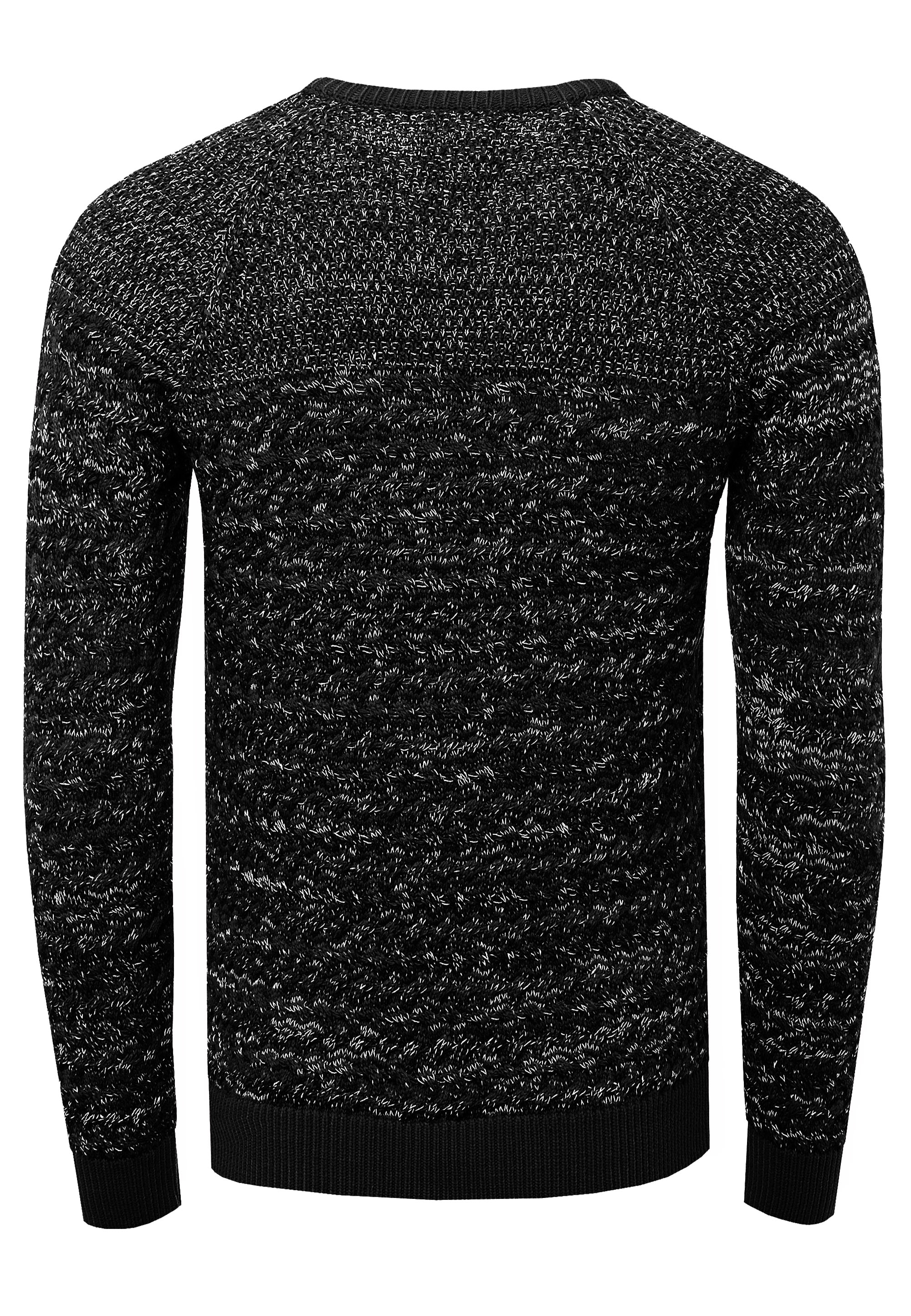 Rusty Neal Strickpullover, mit modischen Knöpfen
