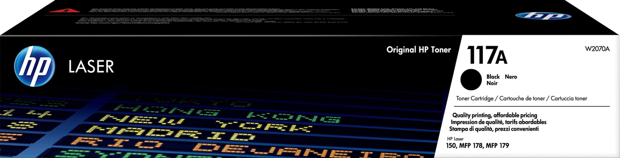 HP Tintenpatrone "117A original Toner", schwarz, Tintenpatronen, original LaserJet Toner Kartusche 117 schwarz