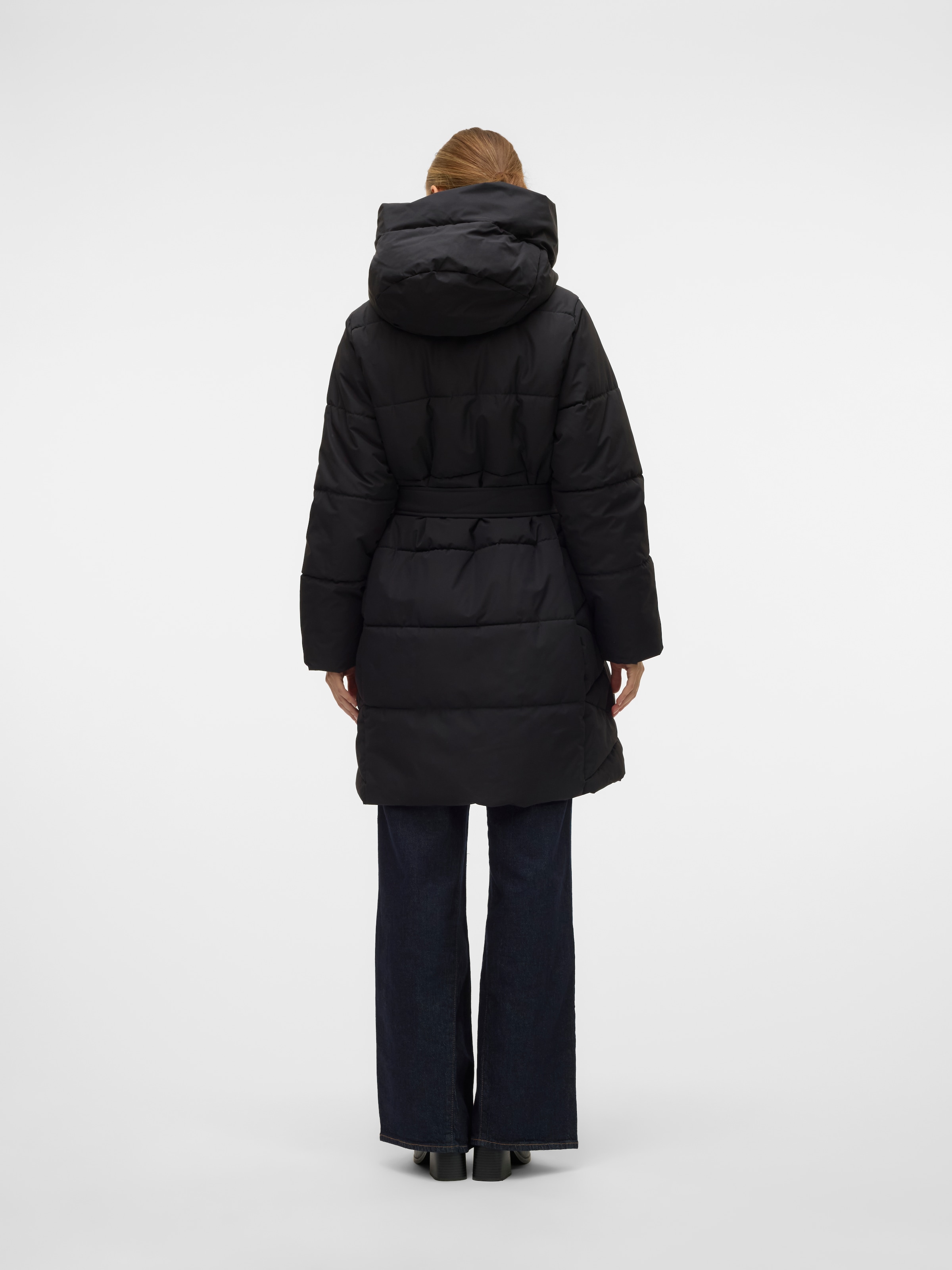 Vero Moda Steppmantel »VMLEONIEKATE COAT GA NOOS«, mit abnehmbarem Bindegürtel
