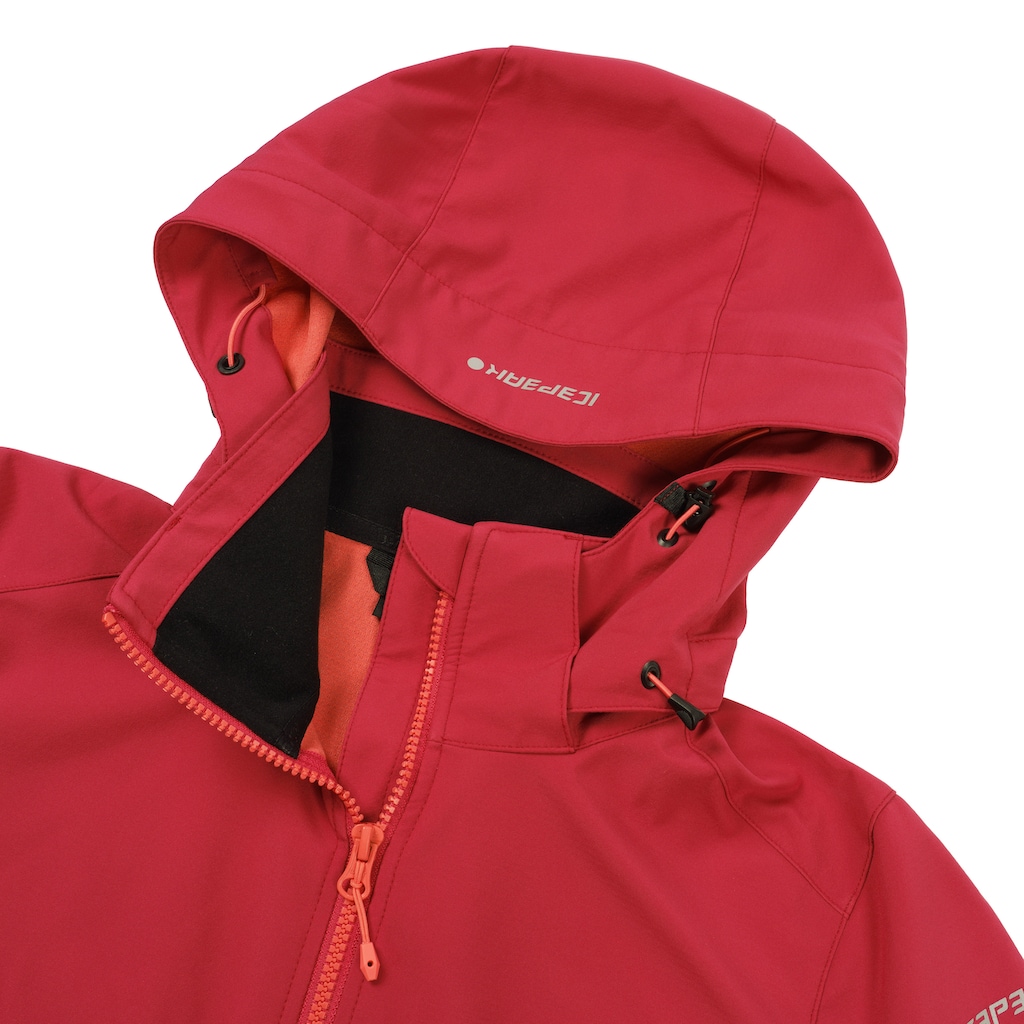 Icepeak Softshelljacke »D SOFTSHELLJACKE BATHGATE«, mit Kapuze