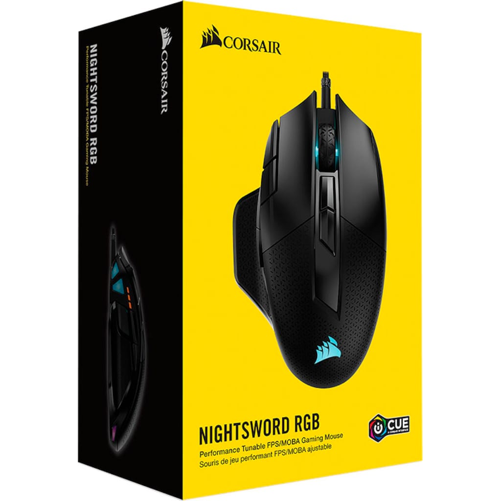 Corsair Gaming-Maus »NIGHTSWORD RGB PerformanceTunable Gaming Mouse«