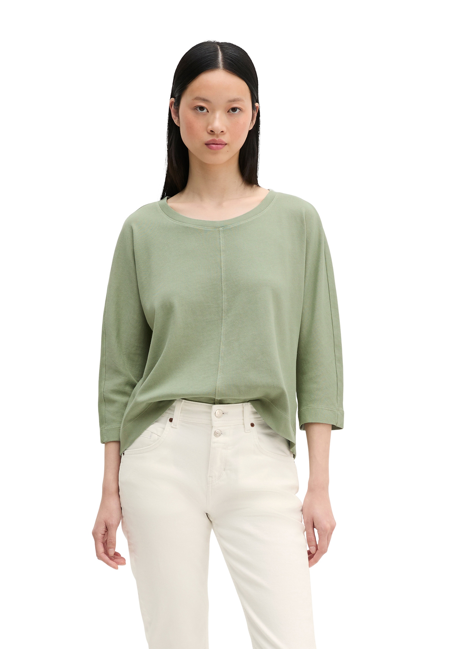 Marc OPolo Langarmshirt "aus Organic Cotton Single Jersey" günstig online kaufen