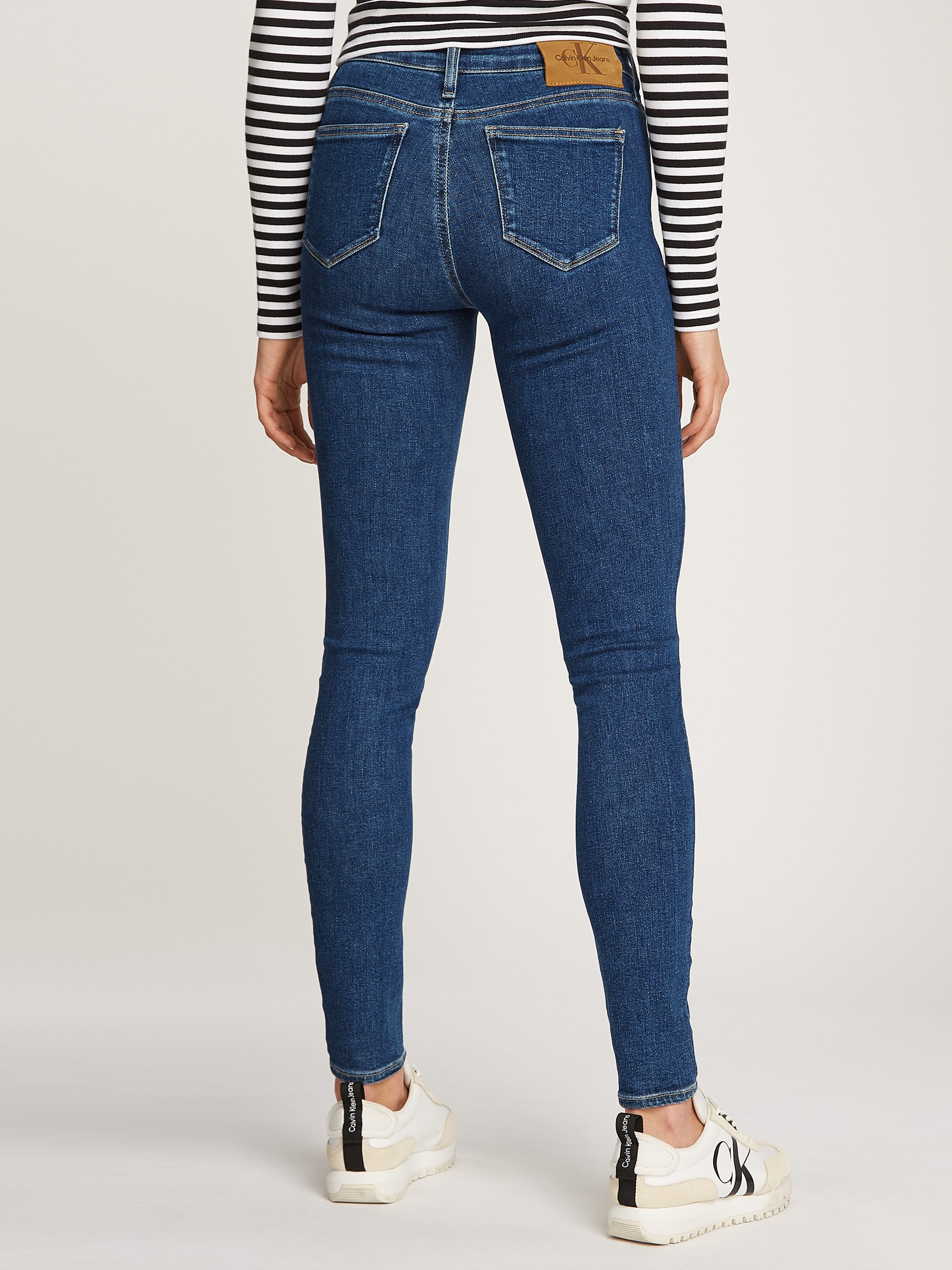 Calvin Klein Jeans Skinny-fit-Jeans »MID RISE SKINNY«, im 5-Pocket-Style