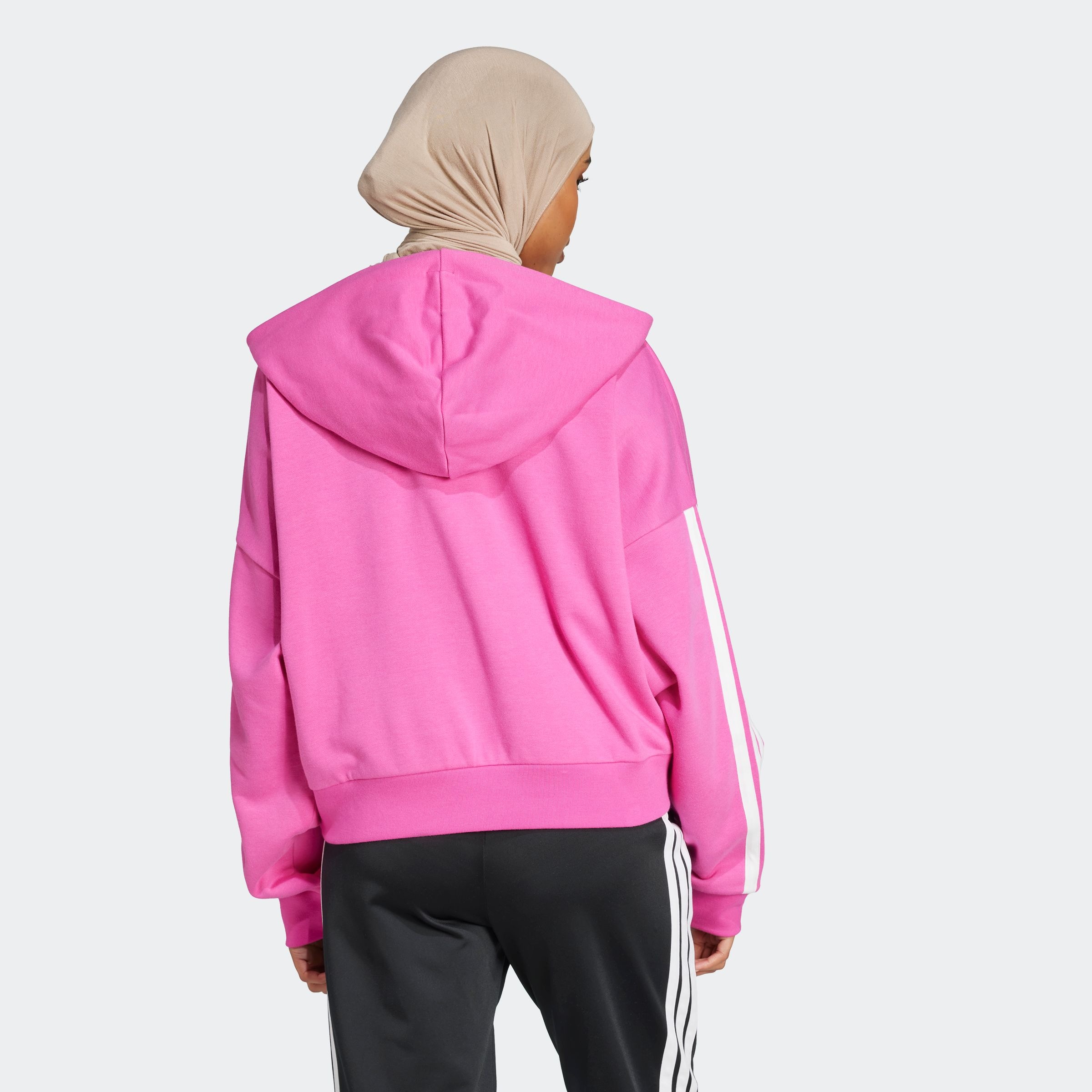 adidas Sportswear Kapuzensweatshirt "W 3S FT QZ HD" günstig online kaufen