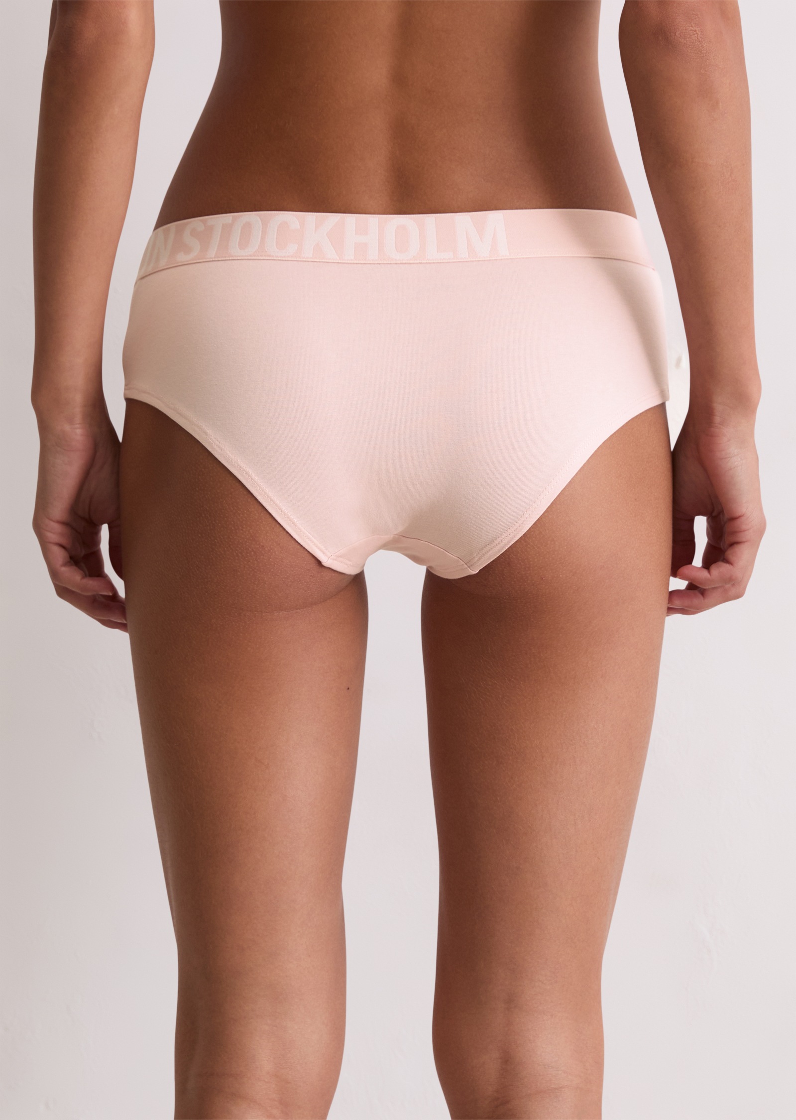 Thumbnail - Marc OPolo Panty "Essentials" 3er Pack, Baumwollmix, atmungsaktiv, Logo-Bund, hüftiger Sitz, weich, elastisch