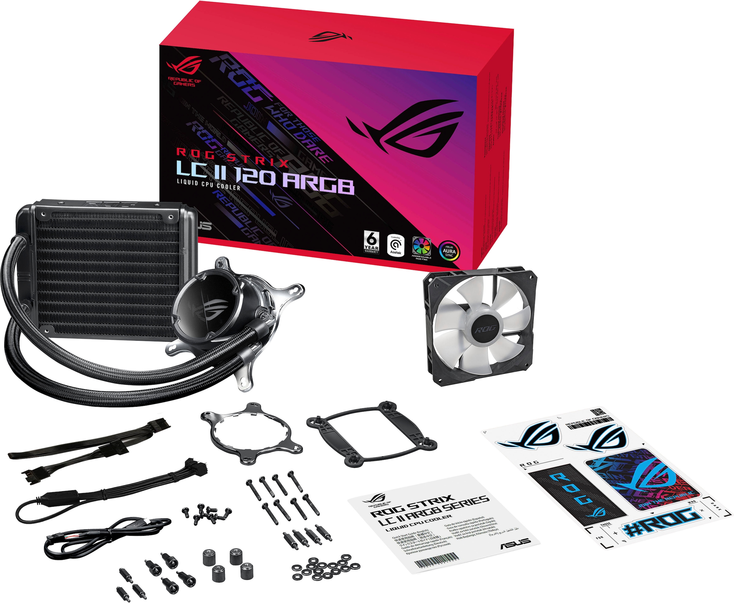 Asus Wasserkühlung »ROG STRIX LC II 120 ARGB«