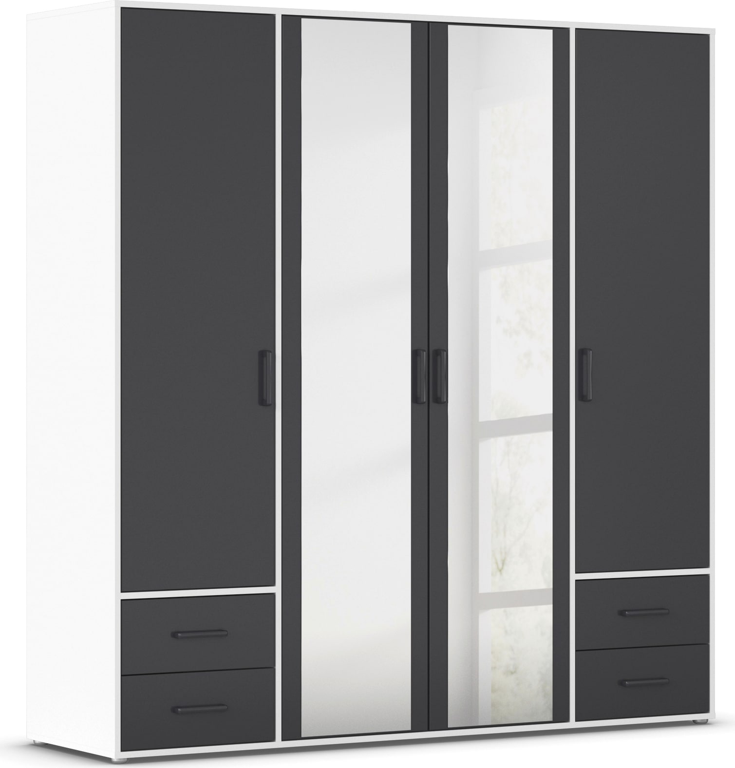 rauch Drehtürenschrank "Kleiderschrank Schrank Garderobe Wäscheschrank VOYA günstig online kaufen