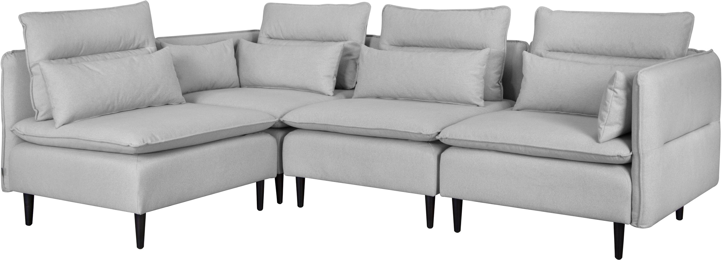 andas Ecksofa »ALVIK L-Form«, zusammengesetzt aus Modulen, erweiterbar mit Modulen der Serie