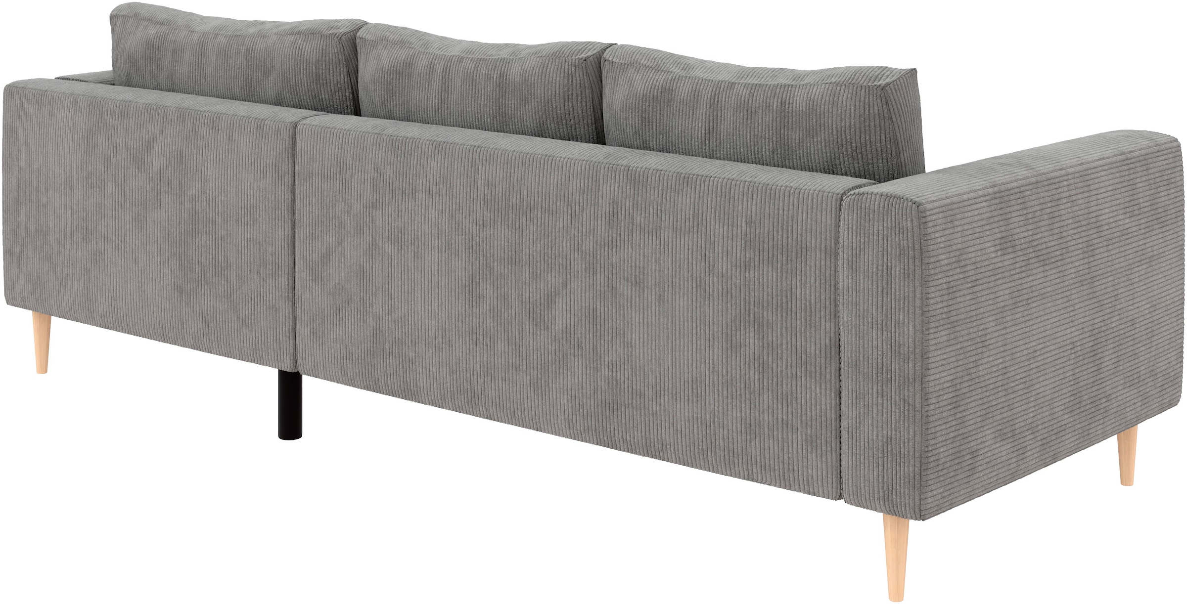 TRENDMANUFAKTUR Ecksofa »Amazing, Couch wahlweise mit Schlaffunktion & Bettkasten, auch in Cord« Recamiere beidseitig montierbar, Sofa in L-Form, 232 cm