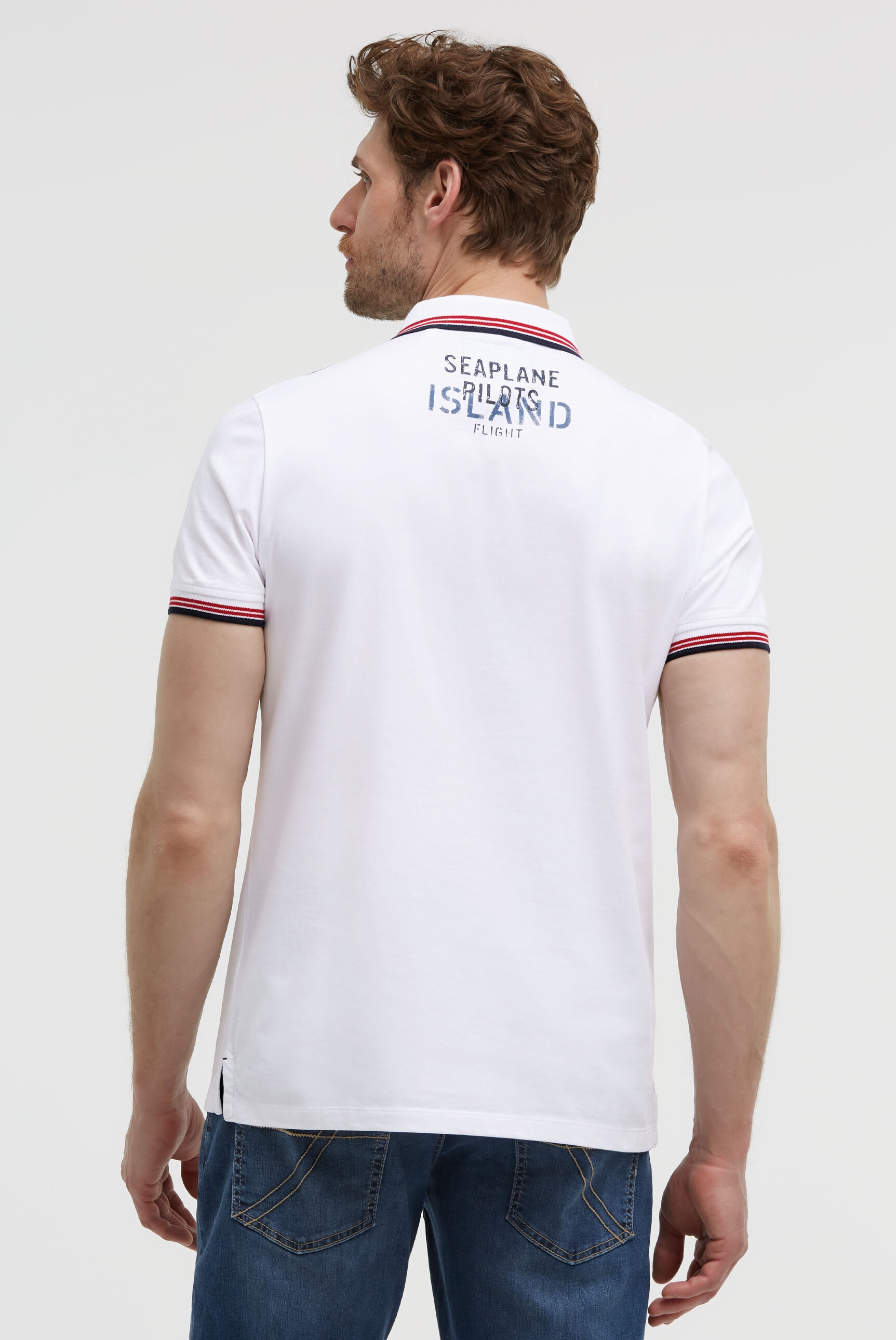 CAMP DAVID Poloshirt aus Baumwolle