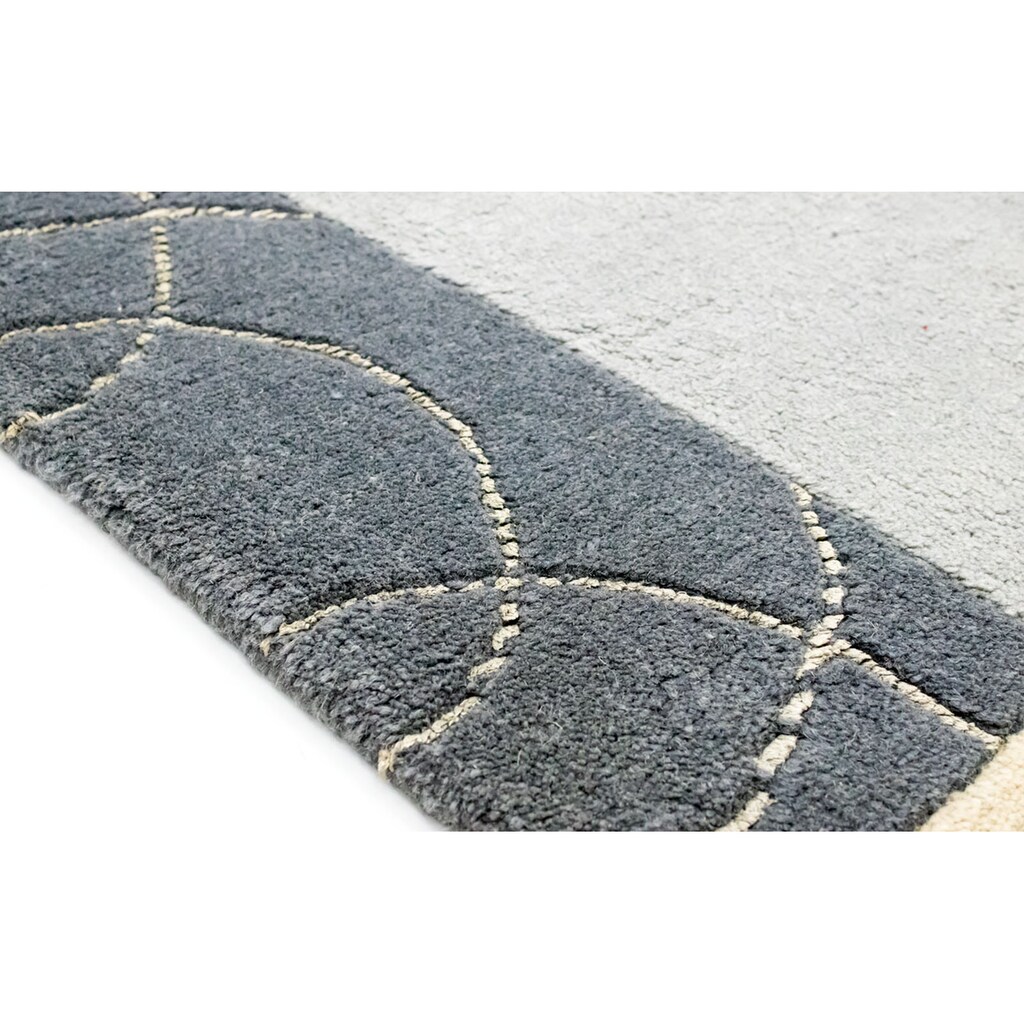 morgenland Wollteppich »Nepal Teppich Seran«, rechteckig, handgeknüpft